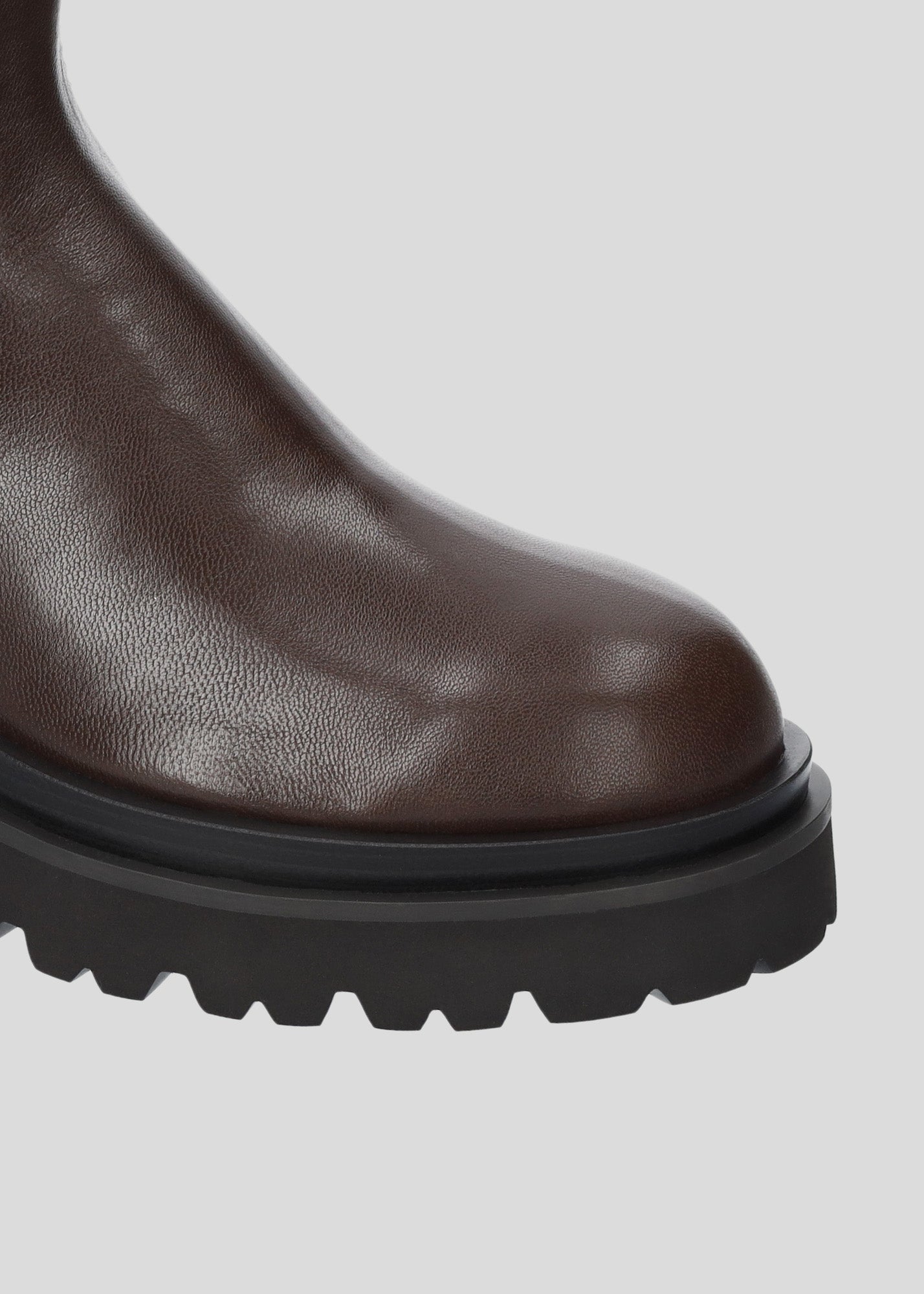 BOTAS LEATHER JERSEY MARRON