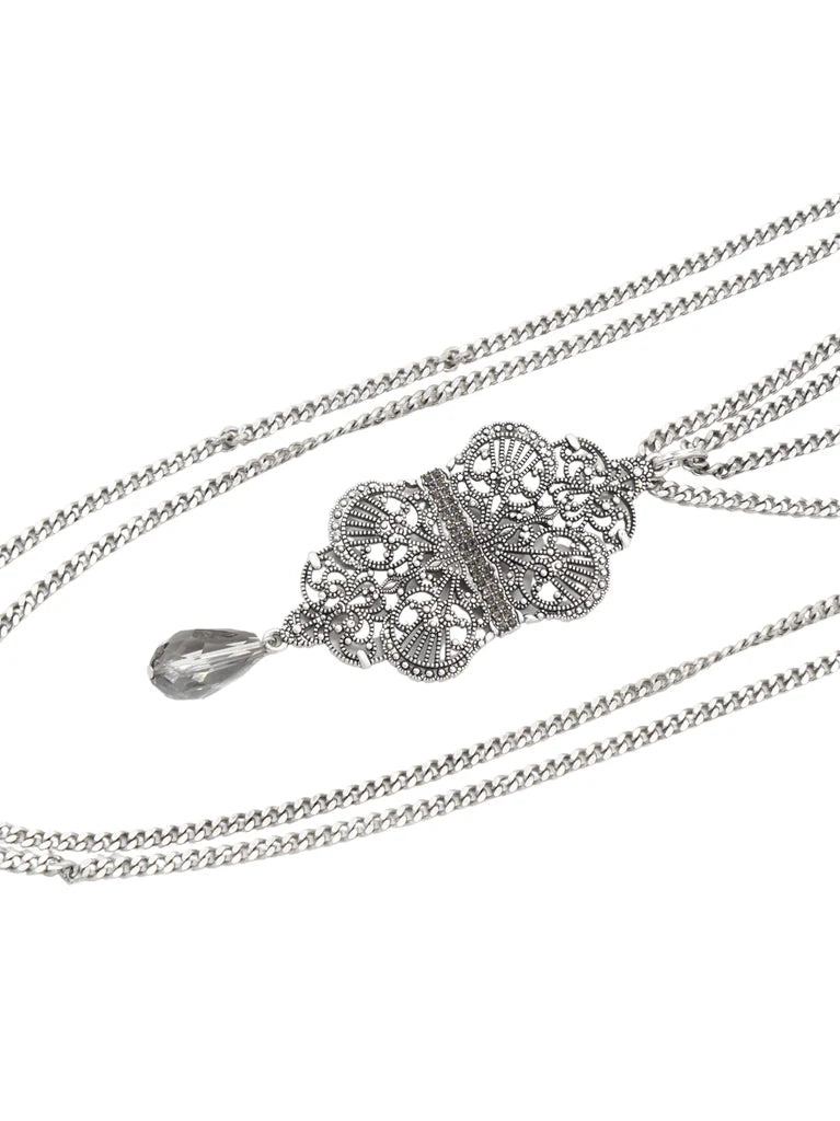 Abu Necklace silver