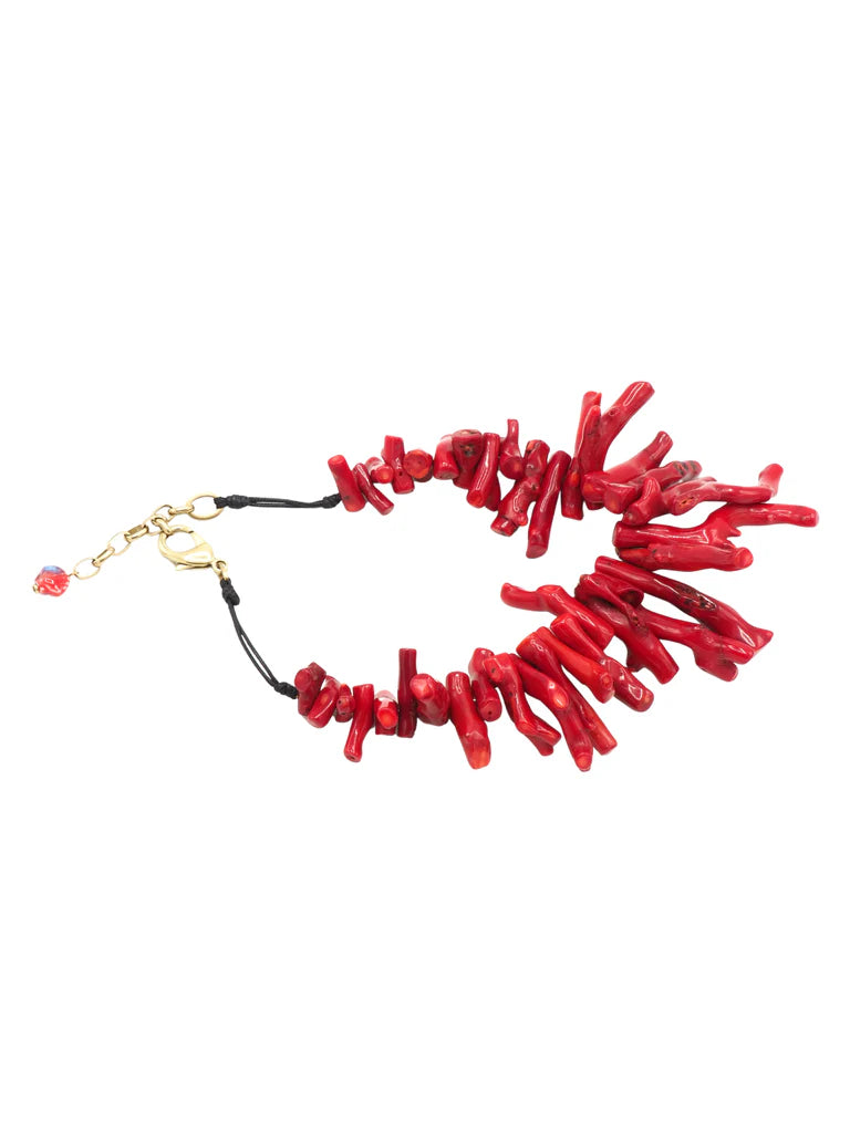 Pira Necklace rojo