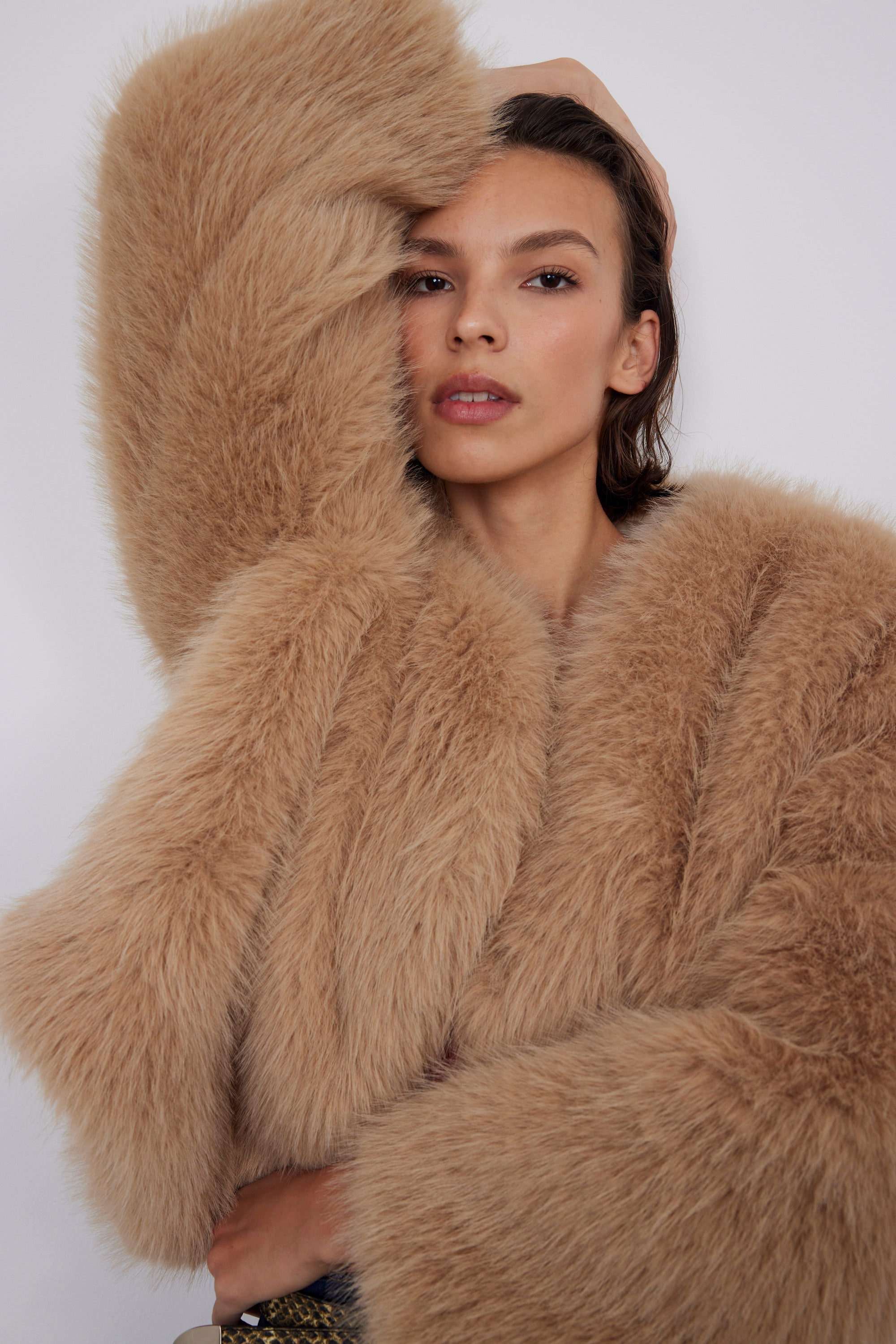 COAT SALMA CAMEL