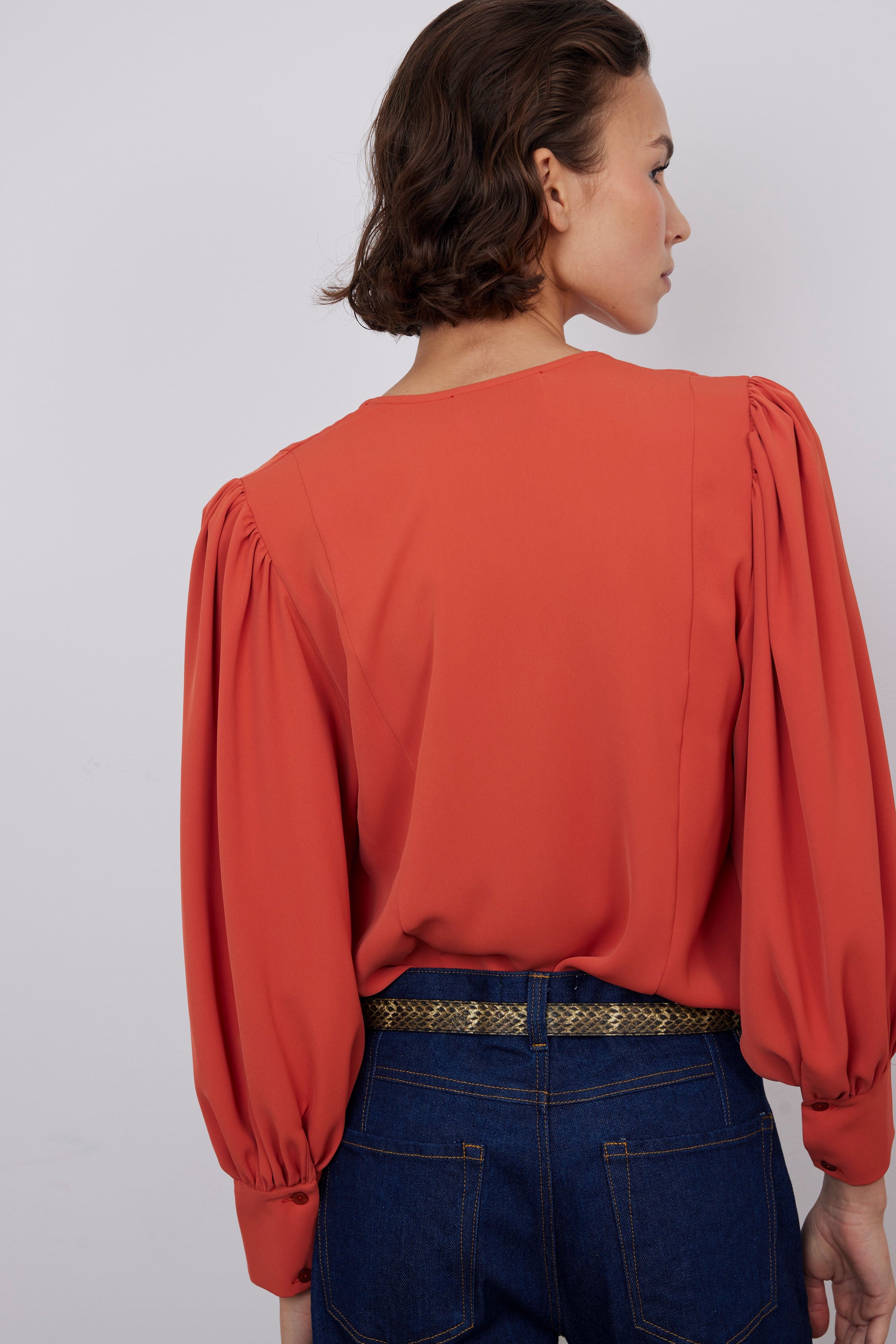 Winnie the Orange Shirt