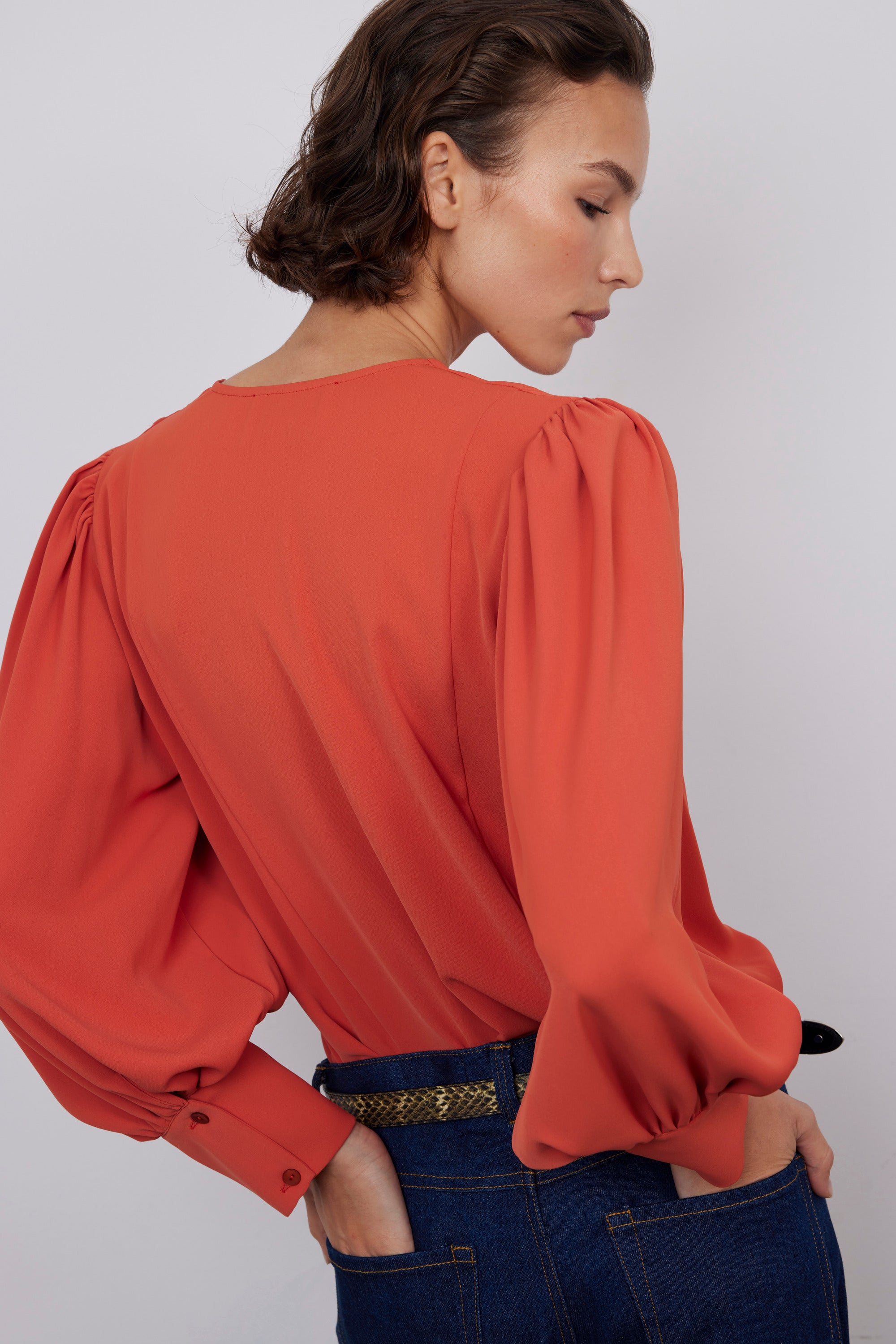 Winnie the Orange Shirt