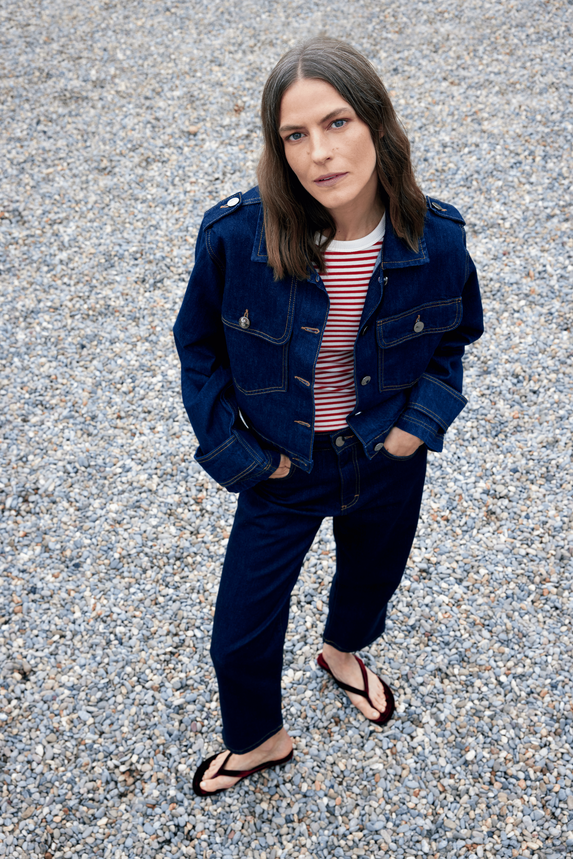 JEANS GAIA DENIM DARK BLUE