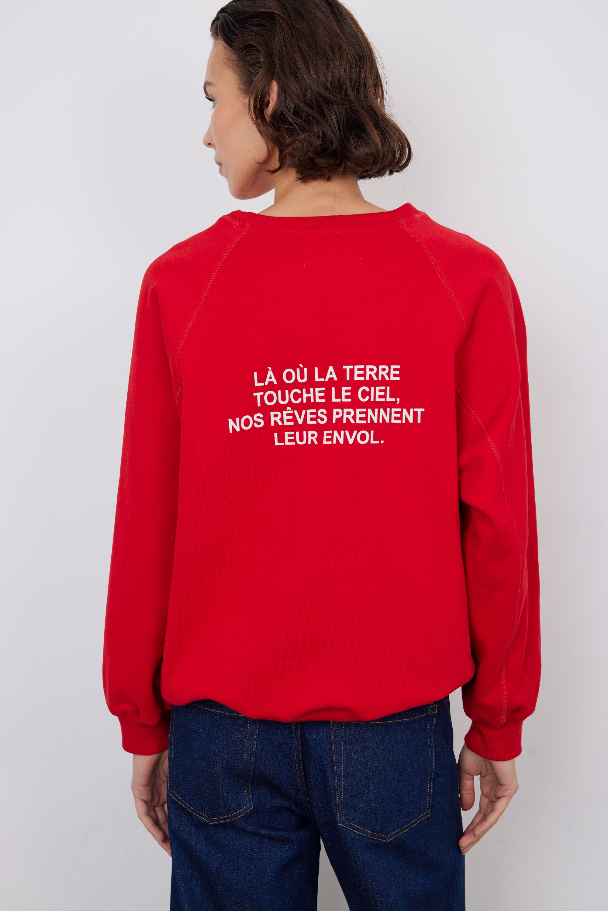 MORITZ RED SWEATSHIRT