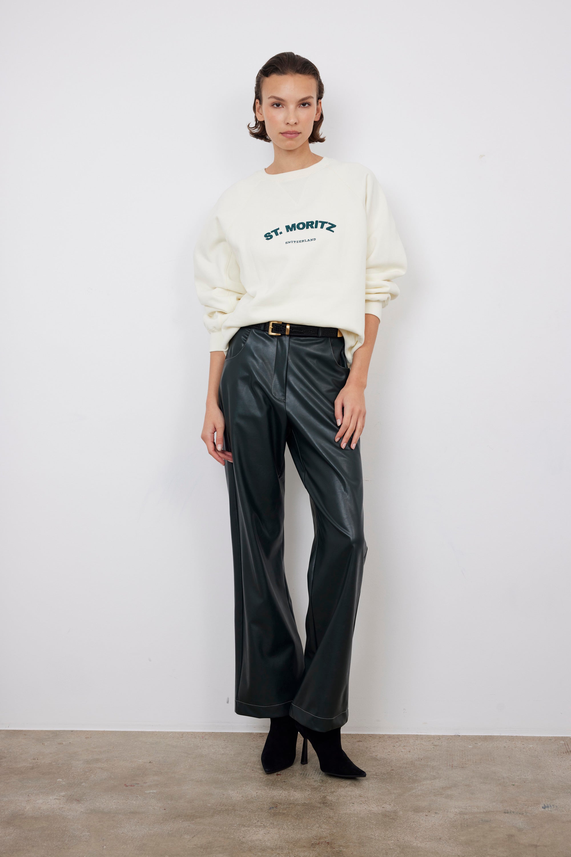 SWEATSHIRT MORITZ ECRU