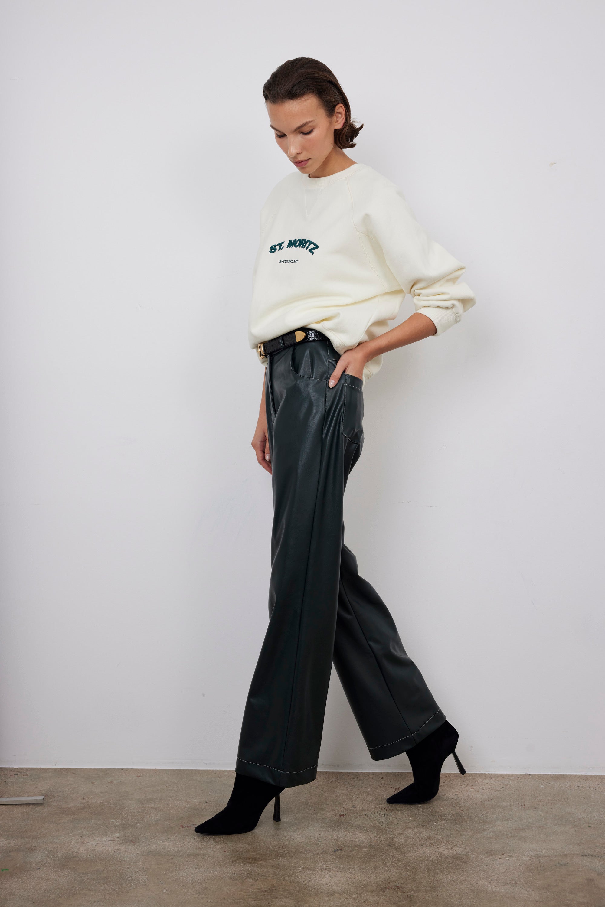 SWEATSHIRT MORITZ ECRU