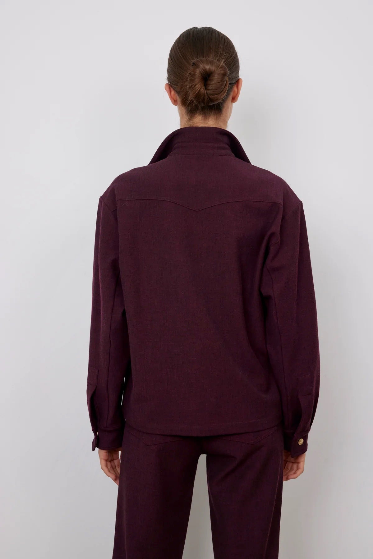 SHIRT ADRIANA BURGUNDY