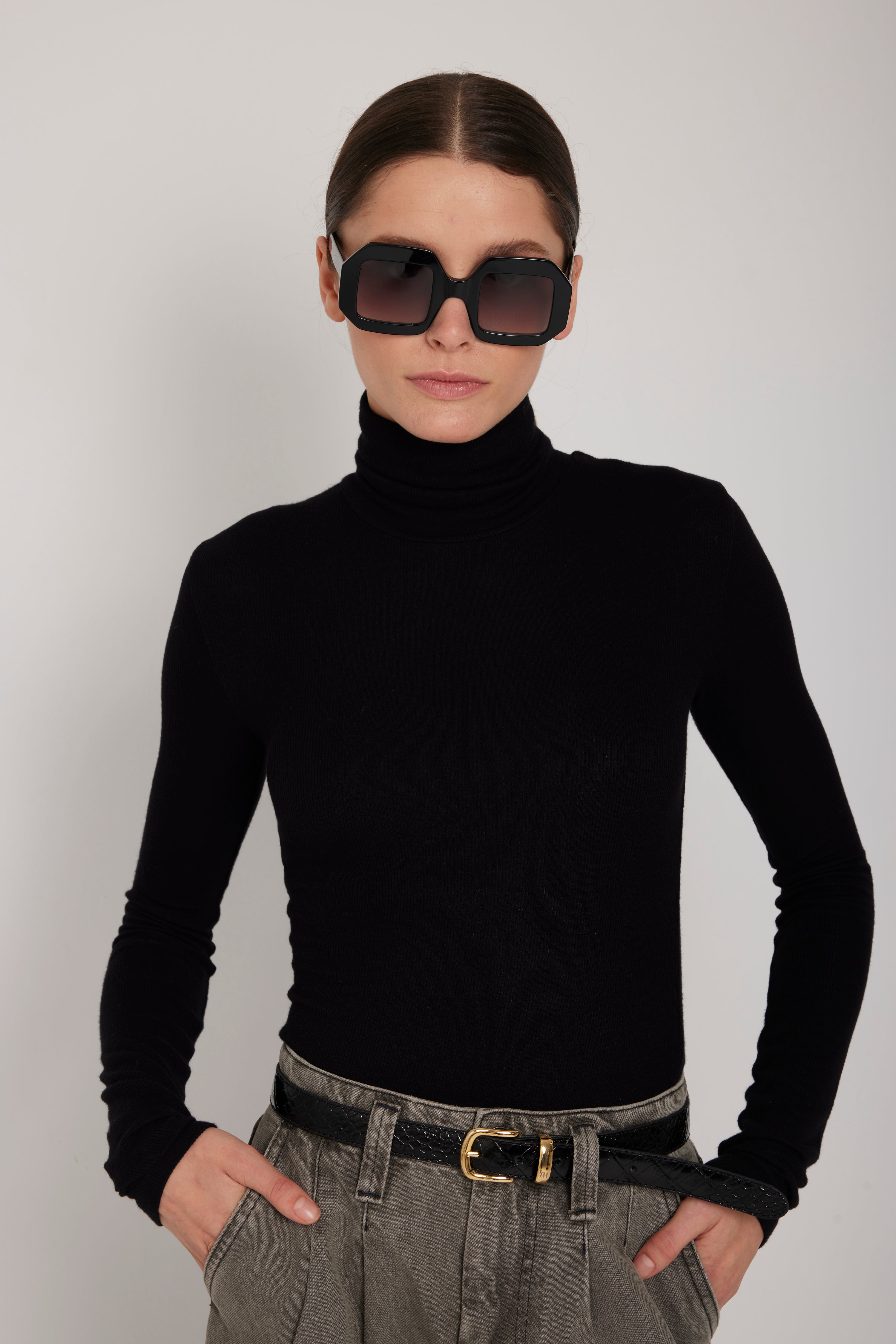 BELT ANDREA BLACK&GOLD