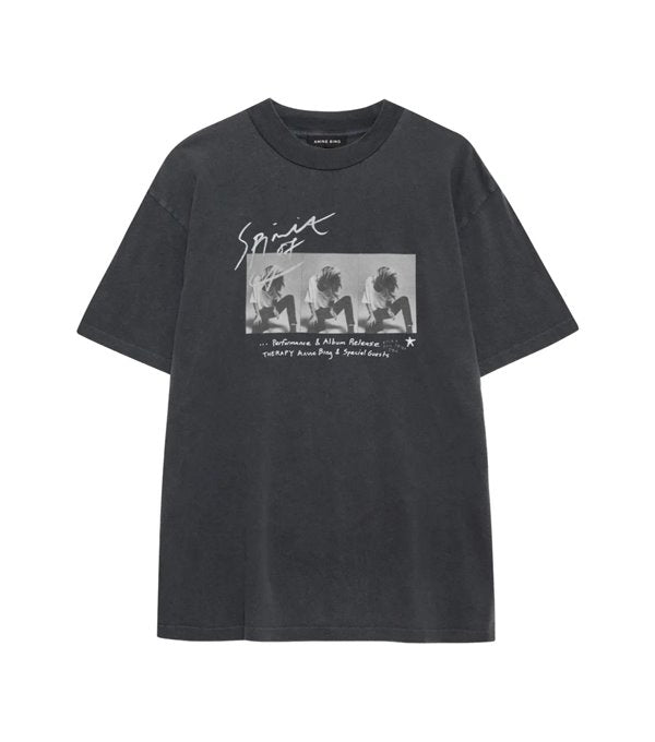 T-SHIRT ASHTON CONCERT WASHED BLACK
