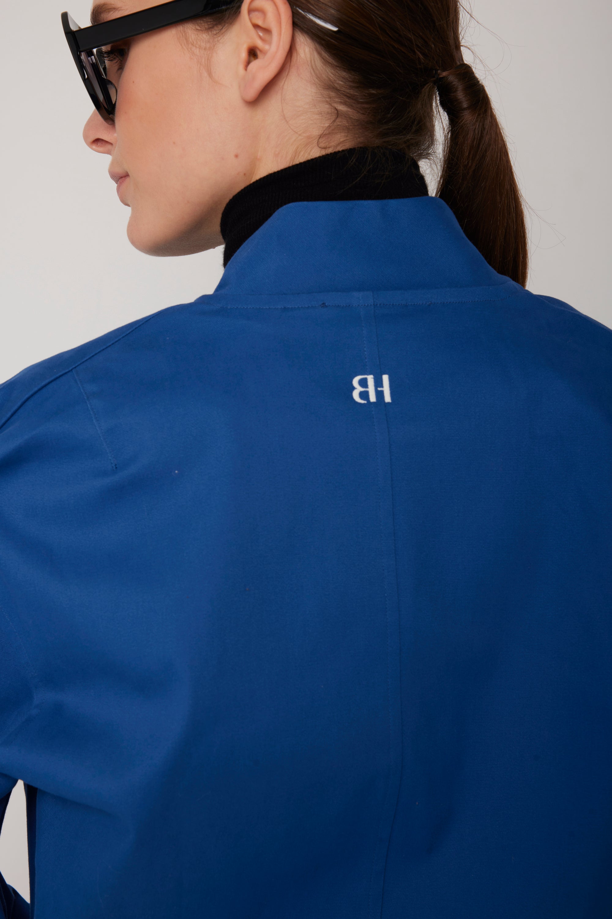 BOMBER MANUELA BLEU ACIER