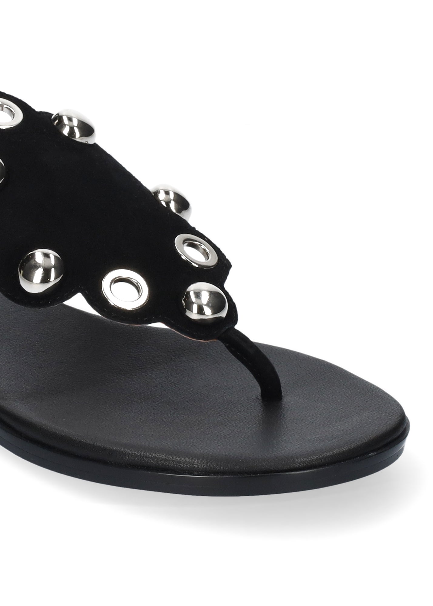 SANDALIA VIVIENNE FLAT BLACK