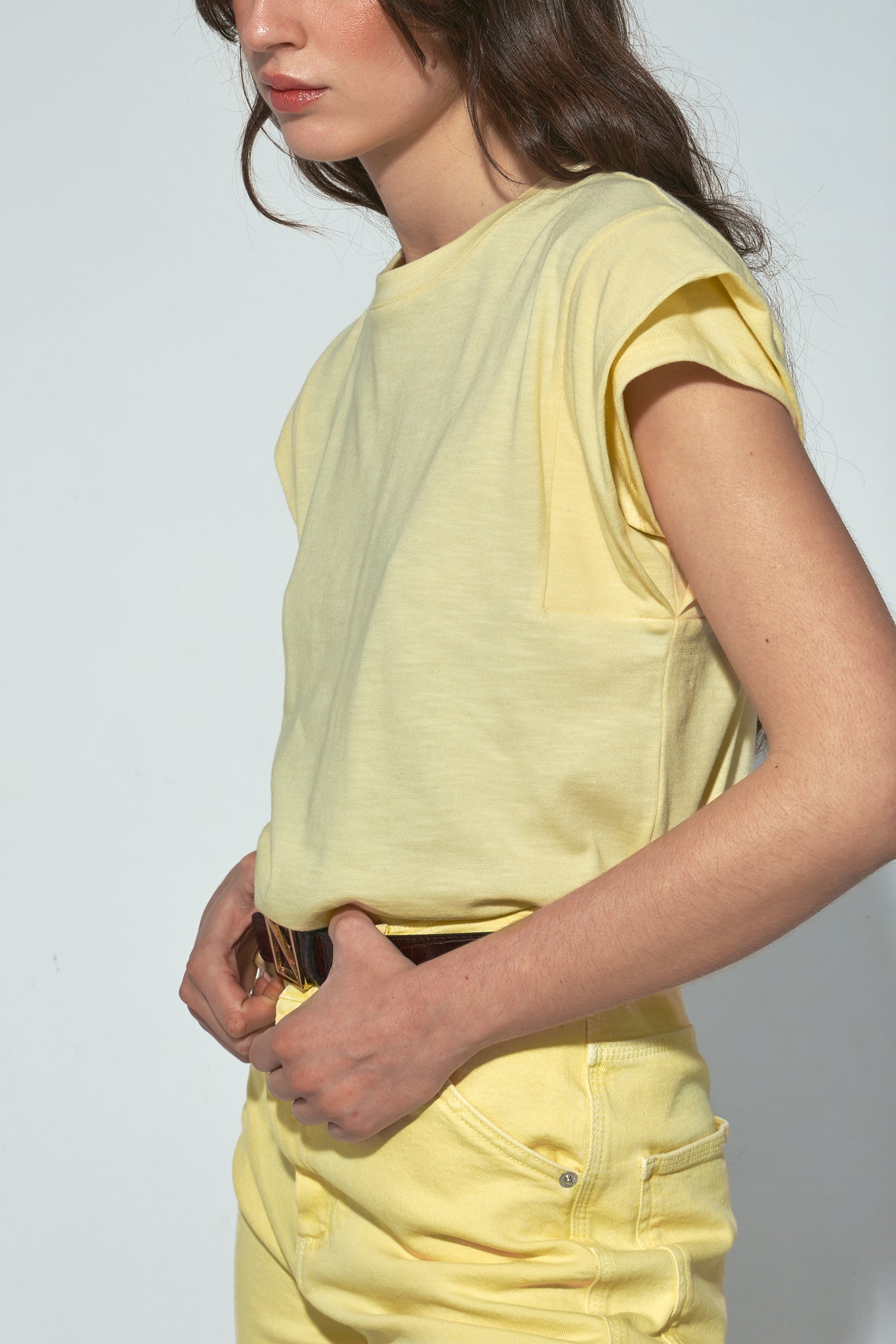 MANILA SHORT SLEEVE T-SHIRT YELLOW
