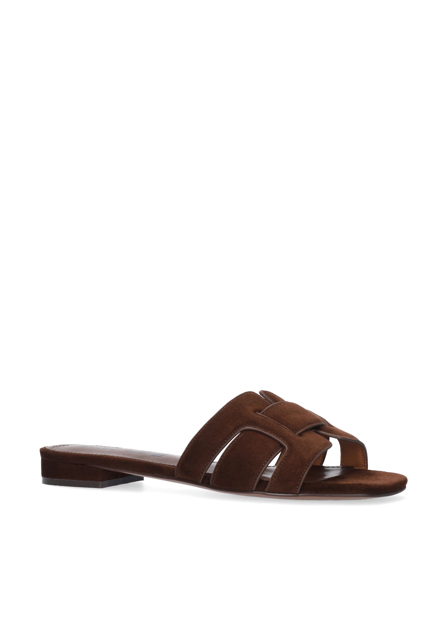 HOLLY FLAT SANDAL BROWN