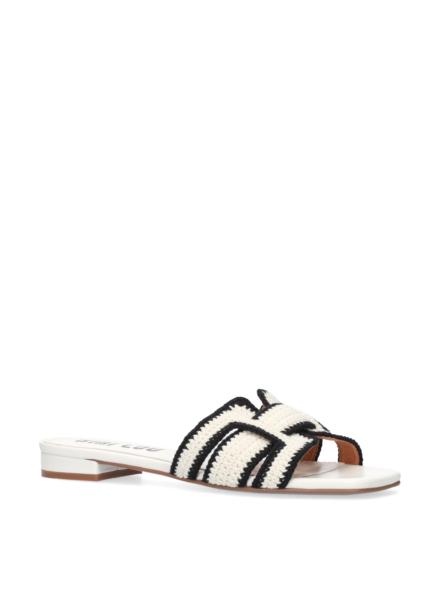 HOLLY FLAT SANDAL WHITE