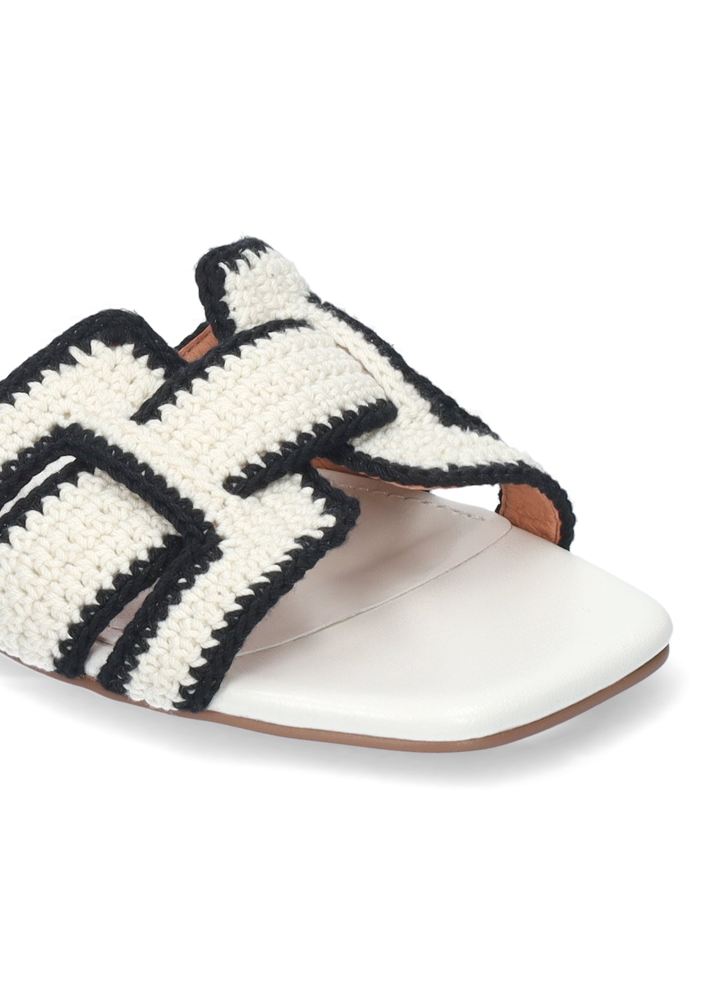 HOLLY FLAT SANDAL WHITE