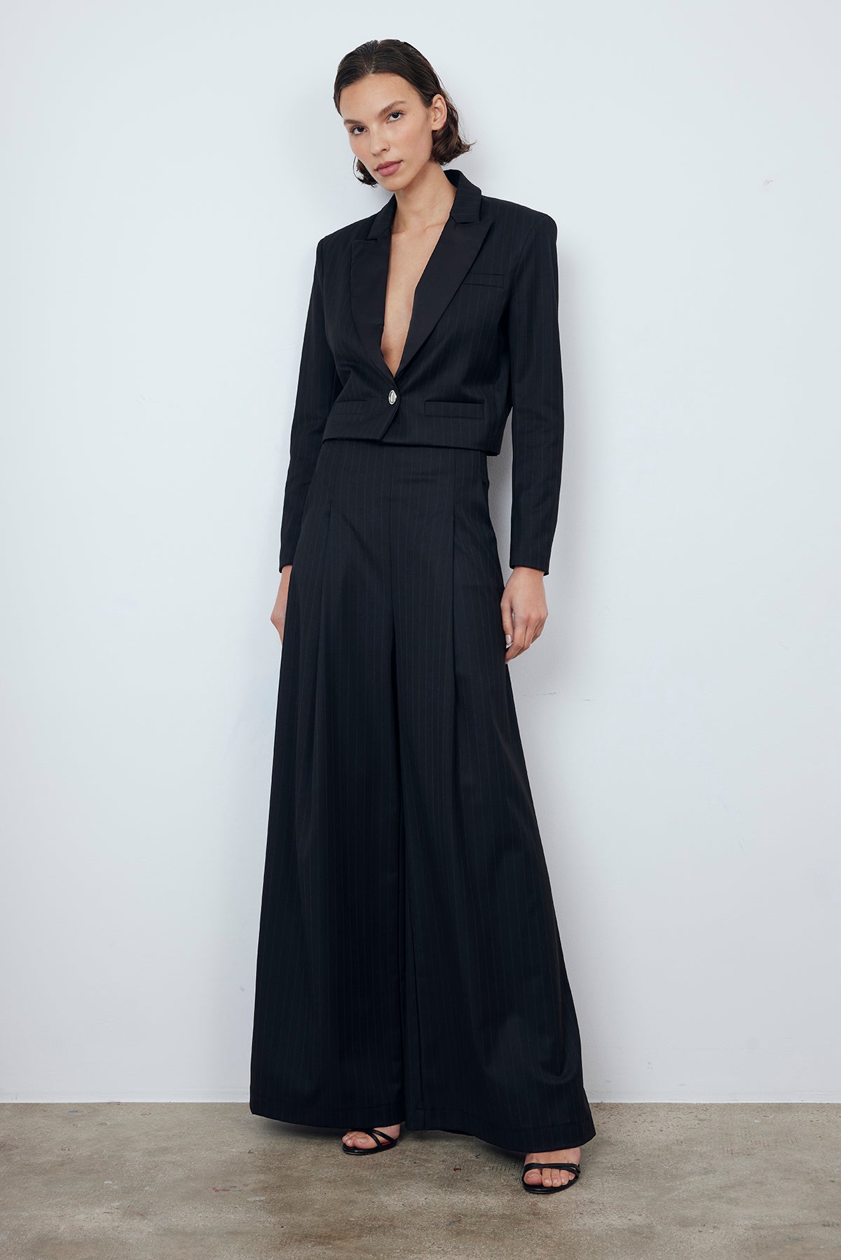 Looks like a short black suit