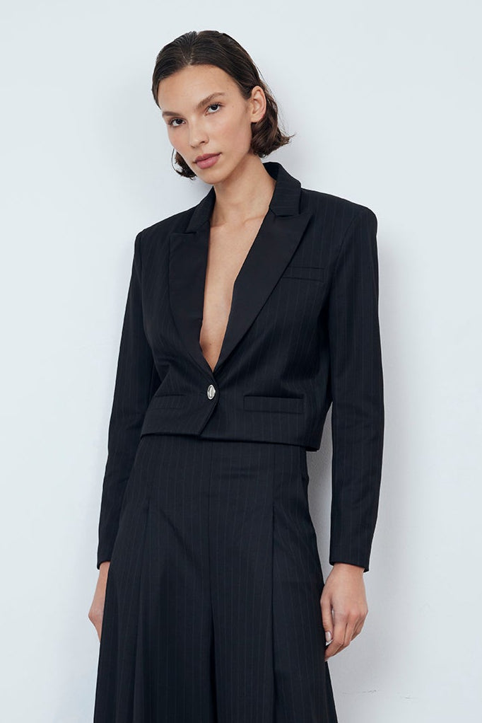 CLARA BLACK BLAZER