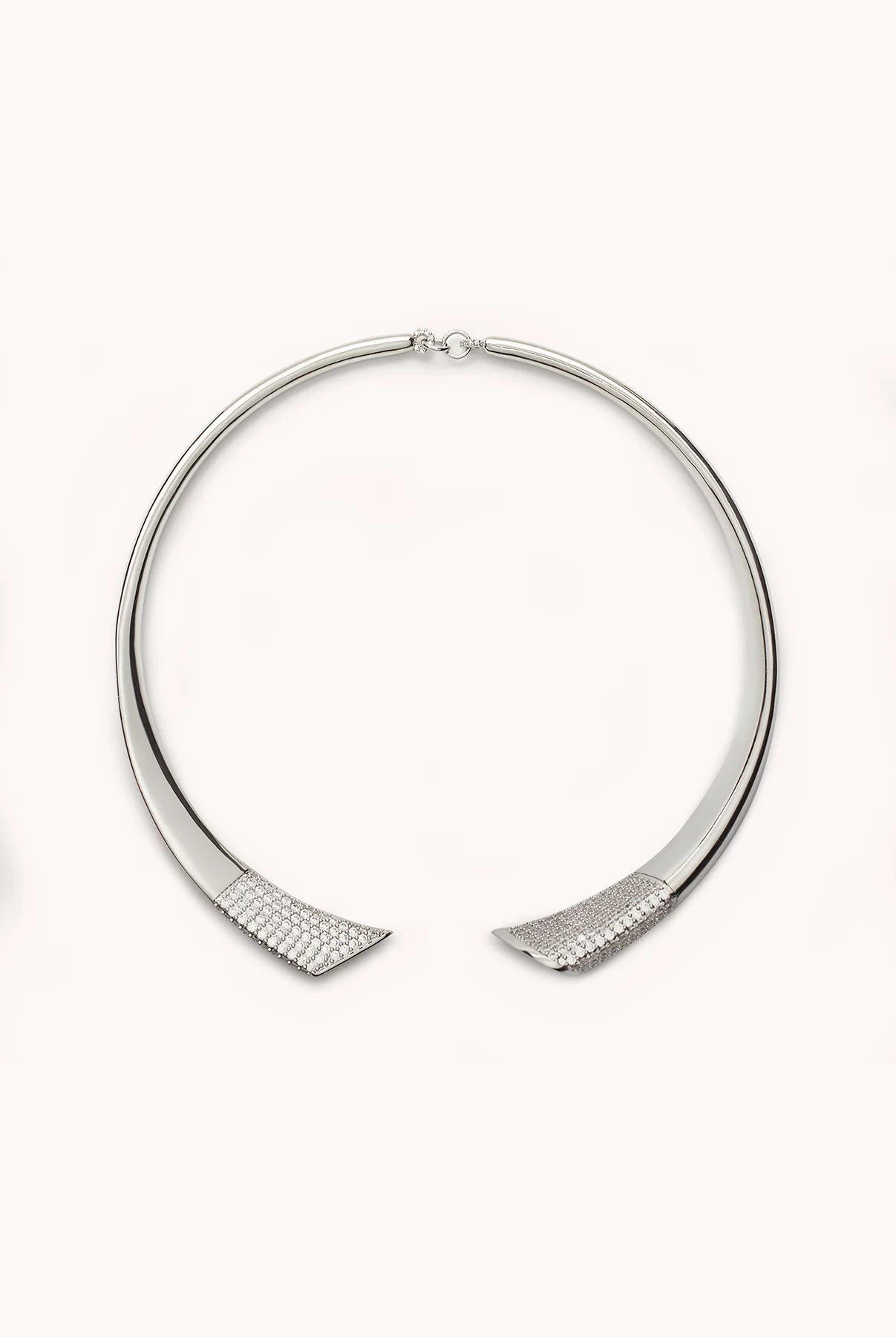 SILVER CHOKER KATE