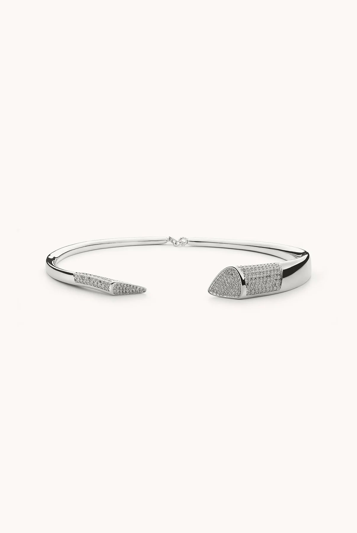 SILVER CHOKER KATE