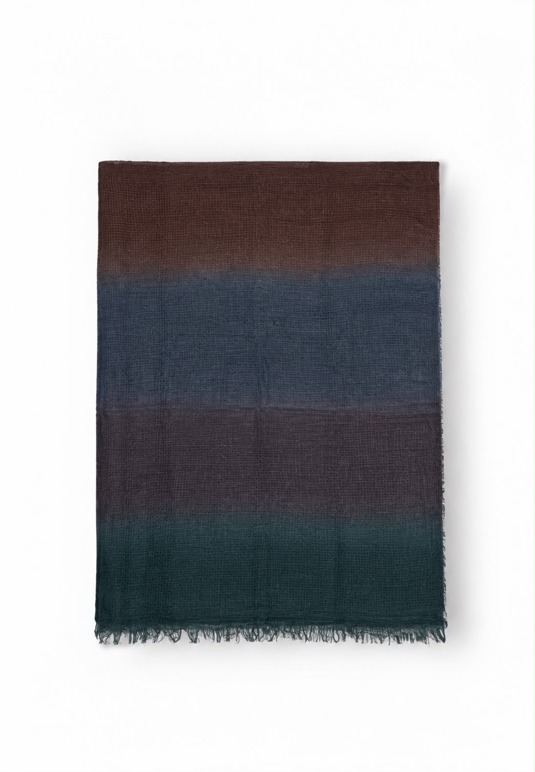 FOULARD SOUFFLE DEGRADADO WATER AZUL