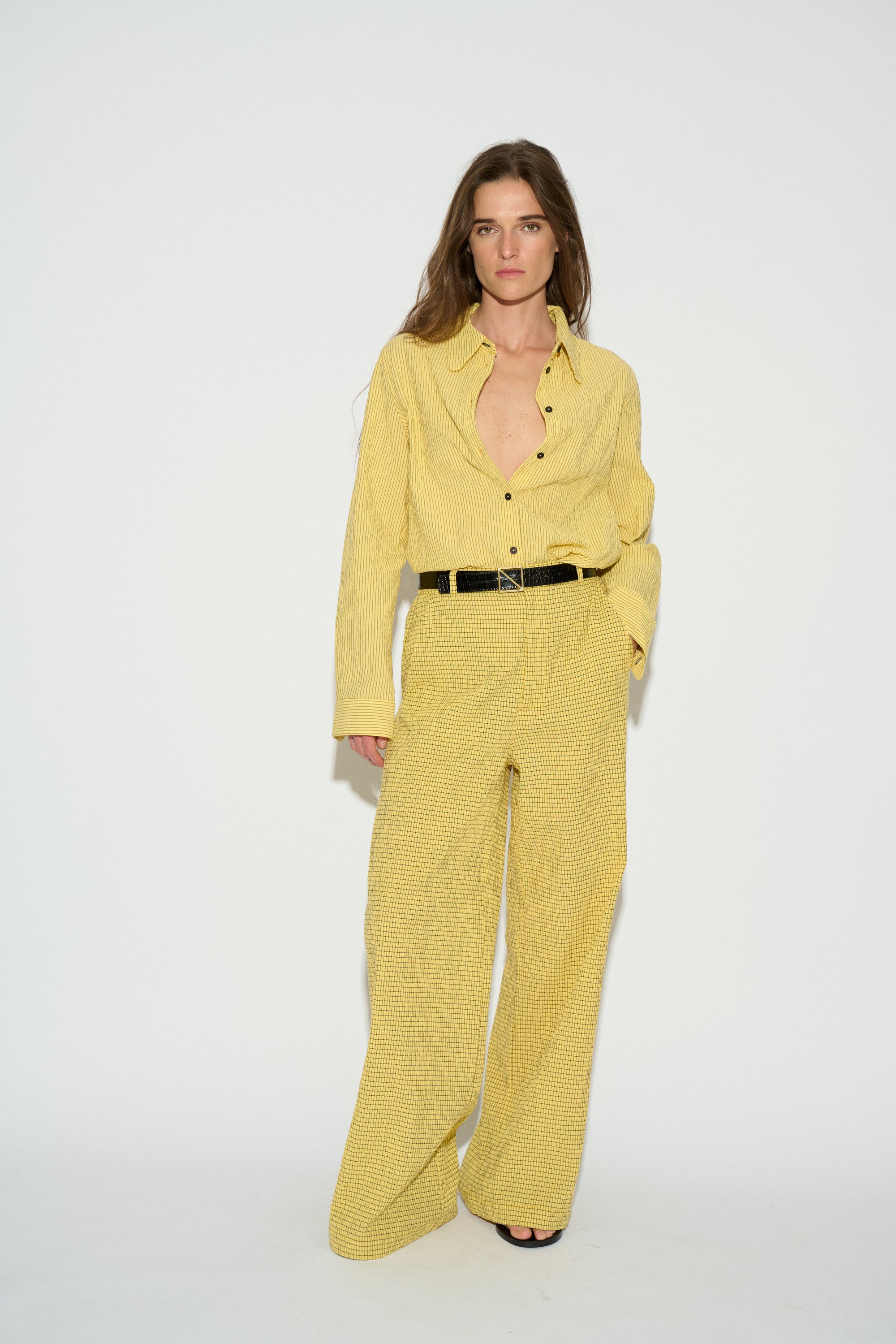 PANTALÓN ALMU RECTO AMARILLO