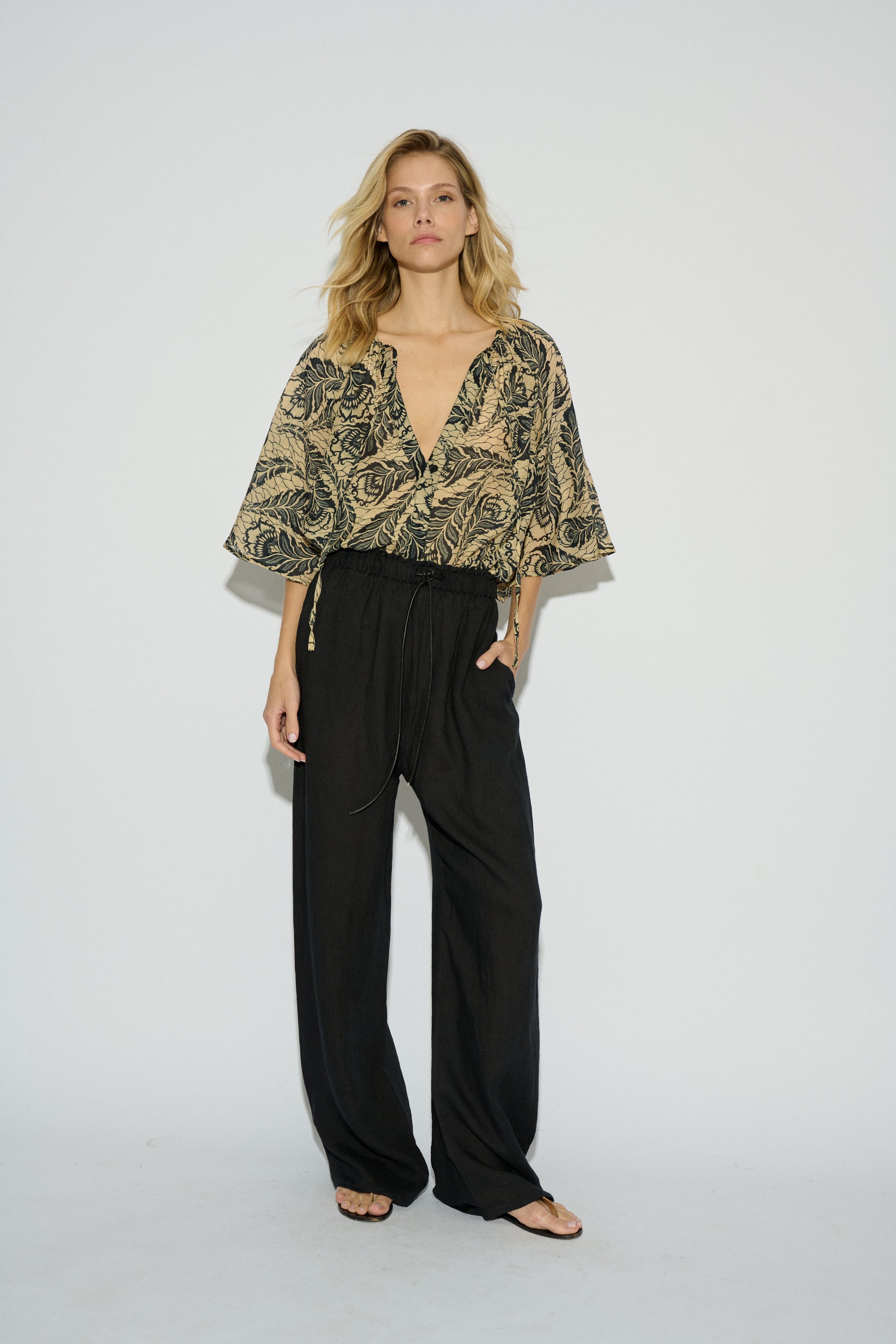 CASILDA OVERSIZE BLOUSE CASILDA PRINT RAW