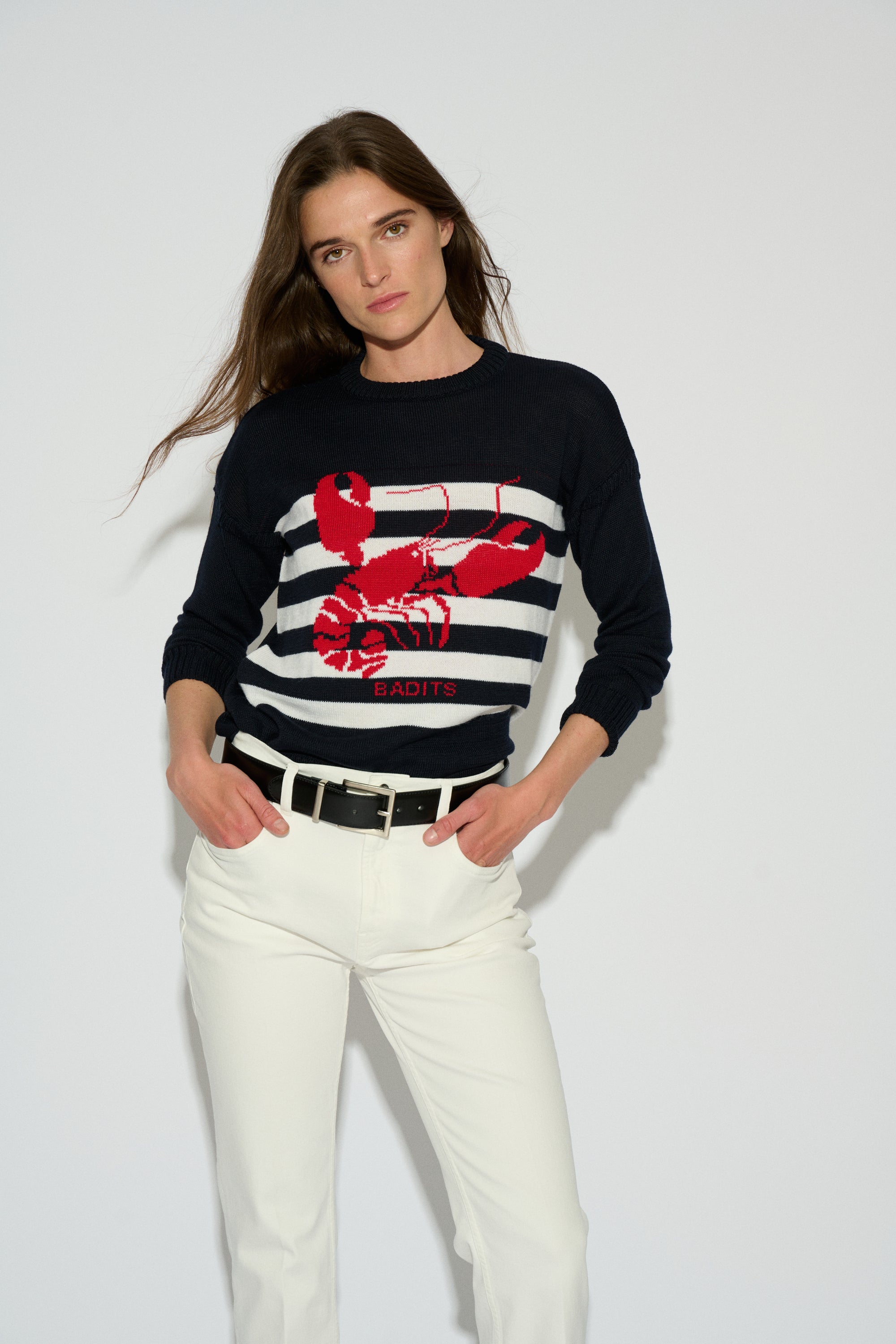 JERSEY SOL CUELLO REDONDO NAVY