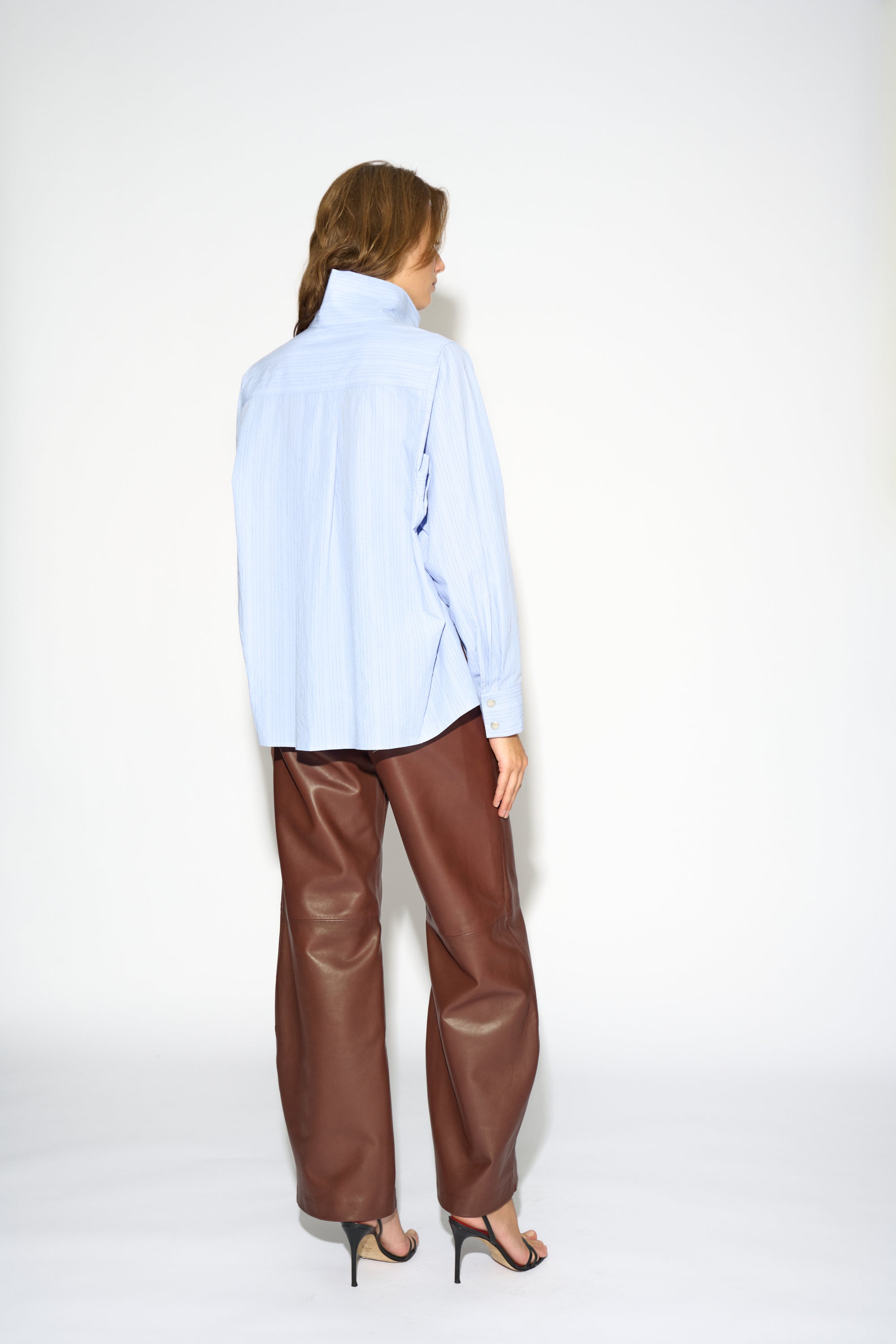 CAMISA GAVINA SNAPS AZUL