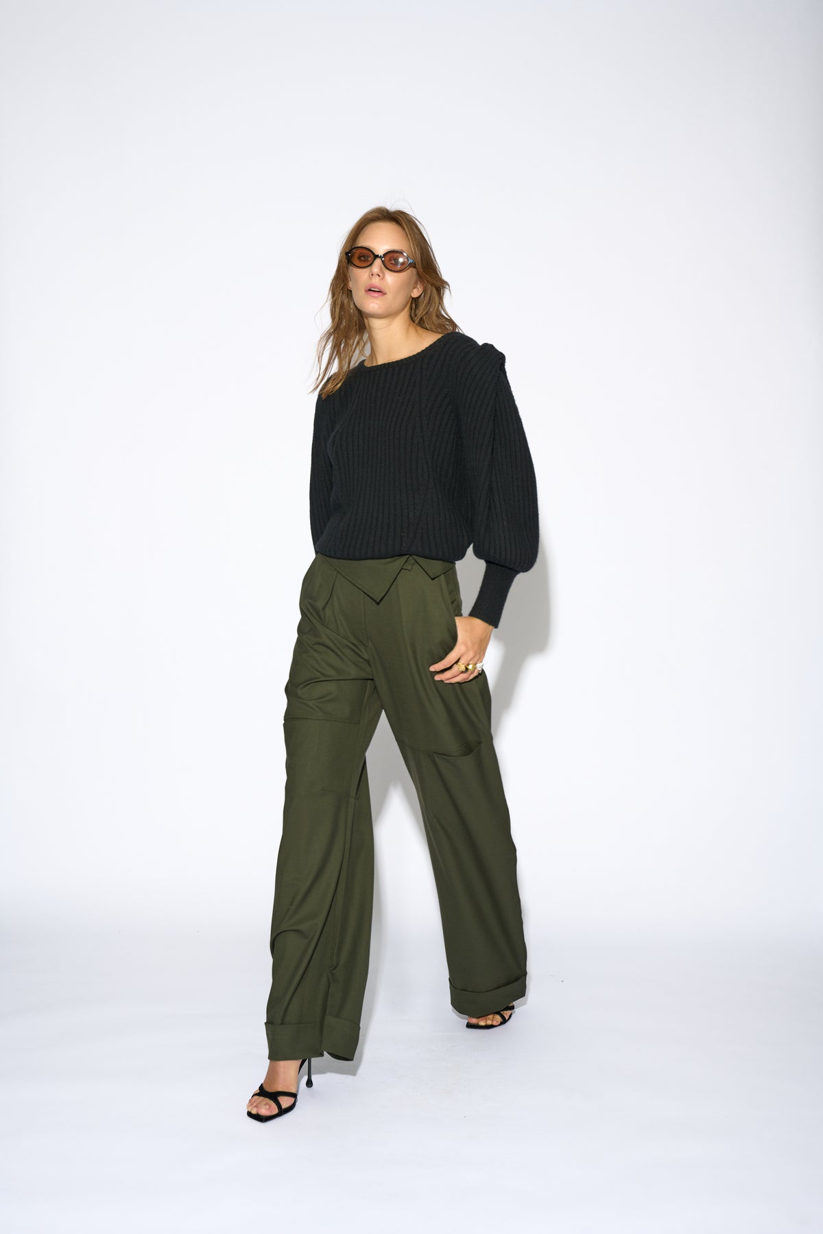 JERSEY BELINDA LANA Y CASHMERE NEGRO