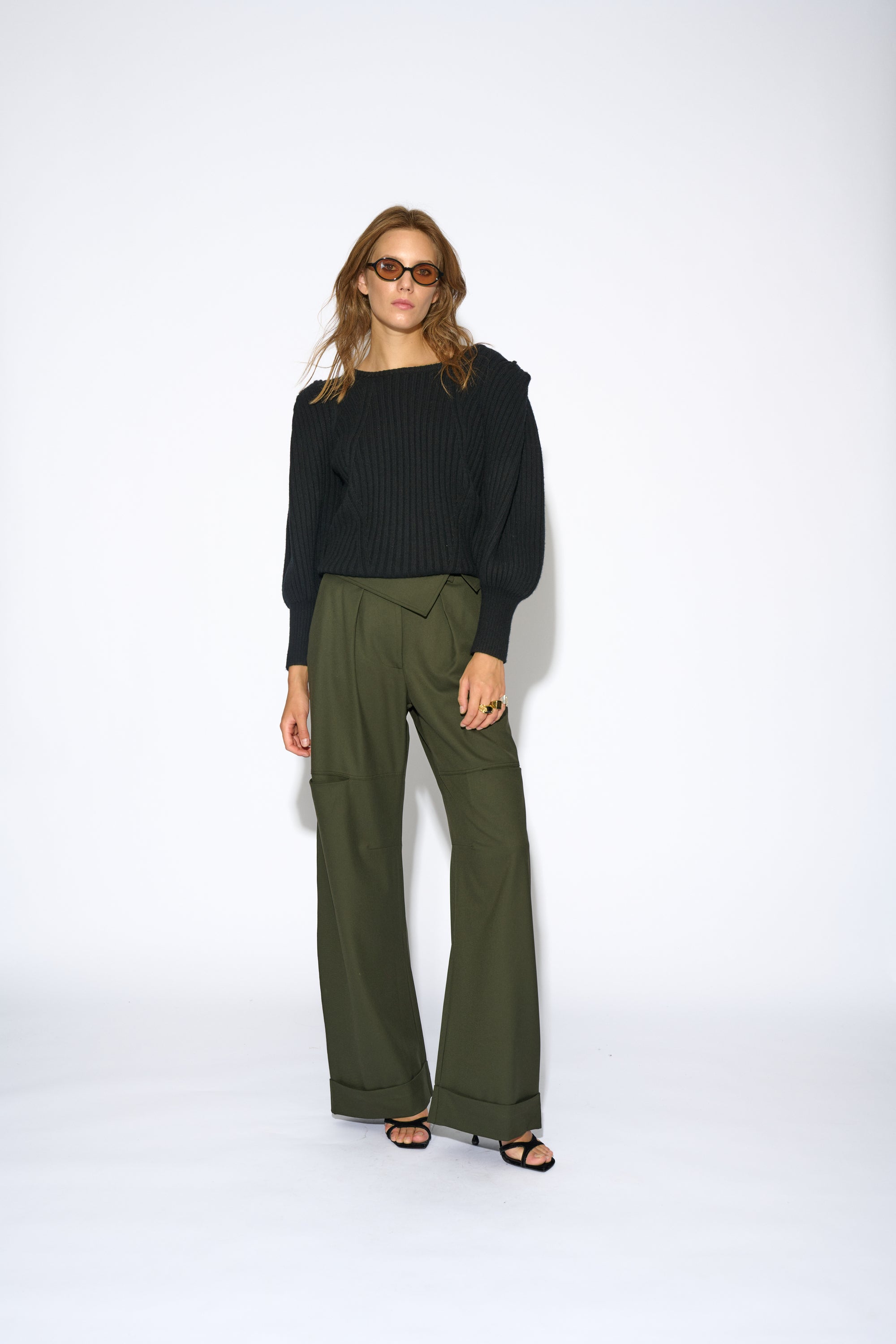 PANTALÓN CONSTANZA CINTURILLA KHAKI