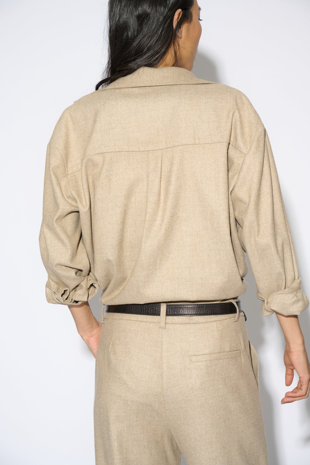 SHIRT NEWMAN ECRU