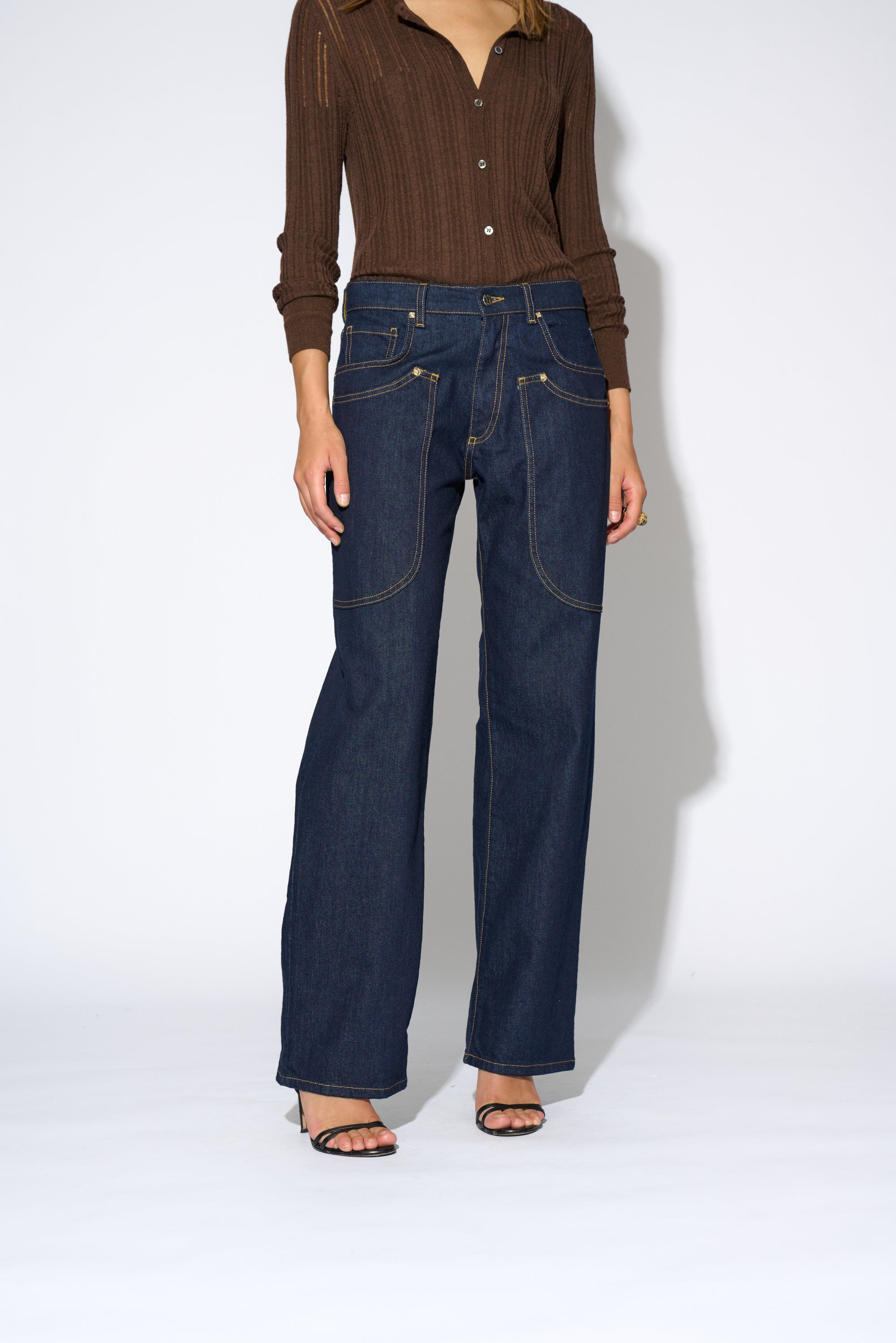ESTER JEANS POCKETS INDIGO