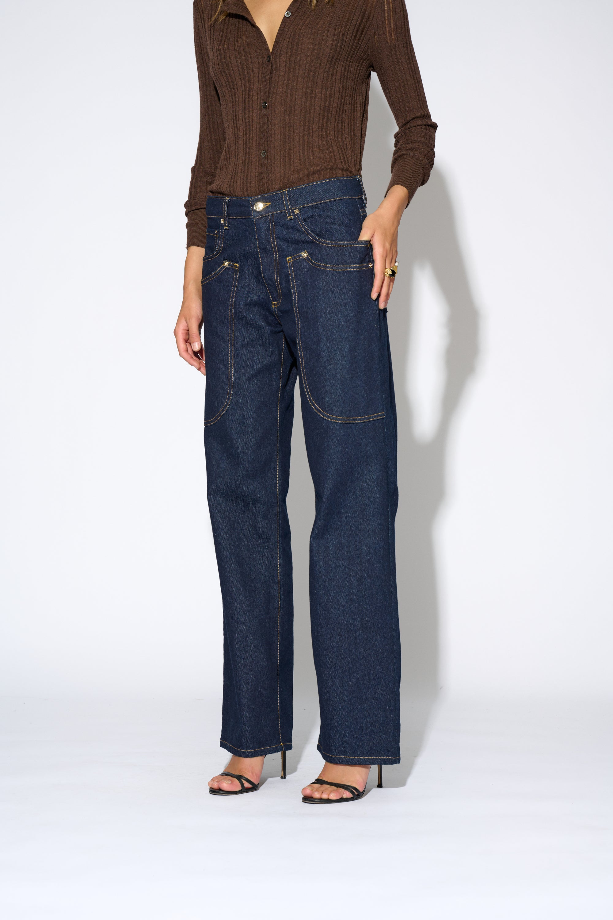 ESTER JEANS POCKETS INDIGO