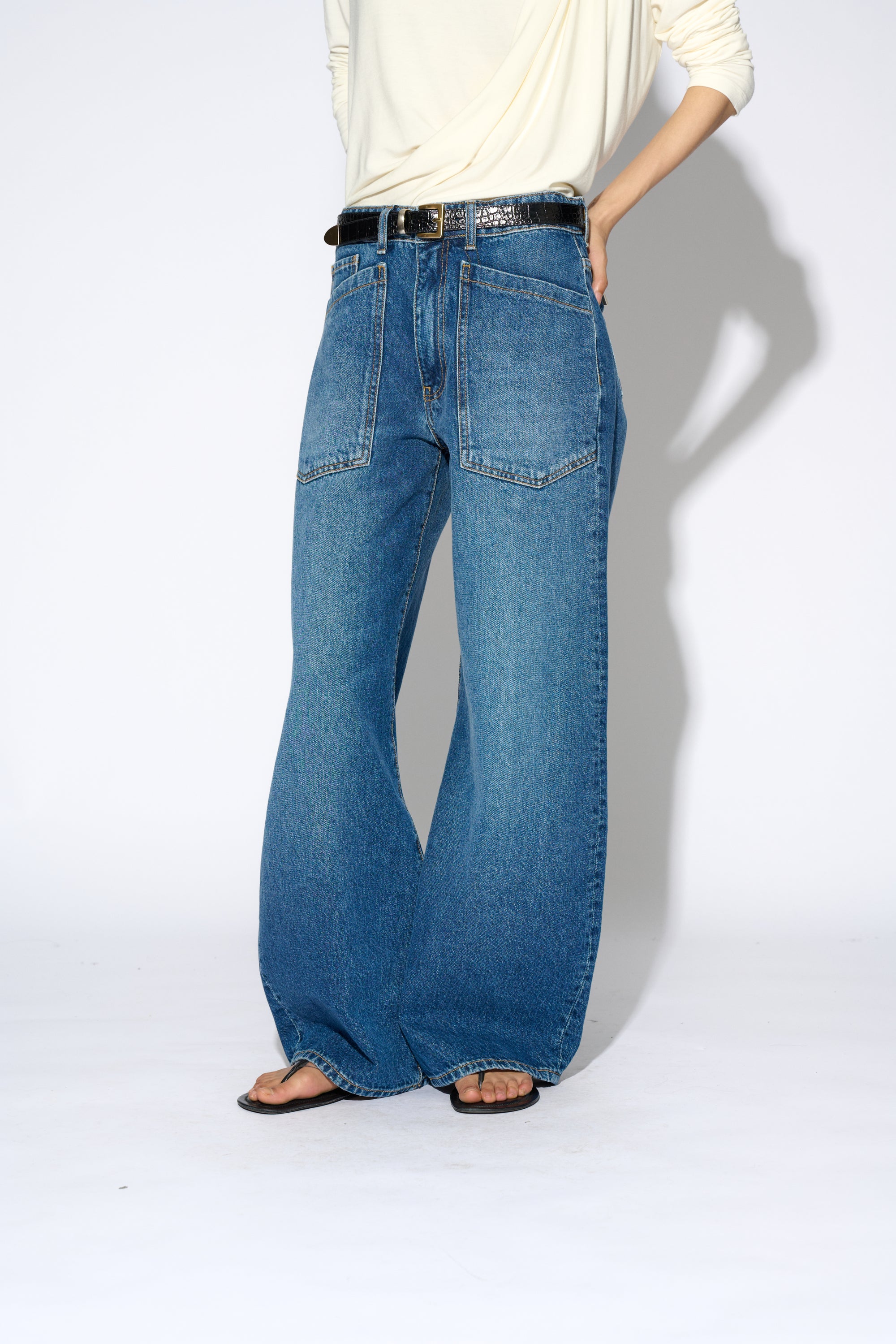 JEANS SOLANGE MEDIUM DENIM