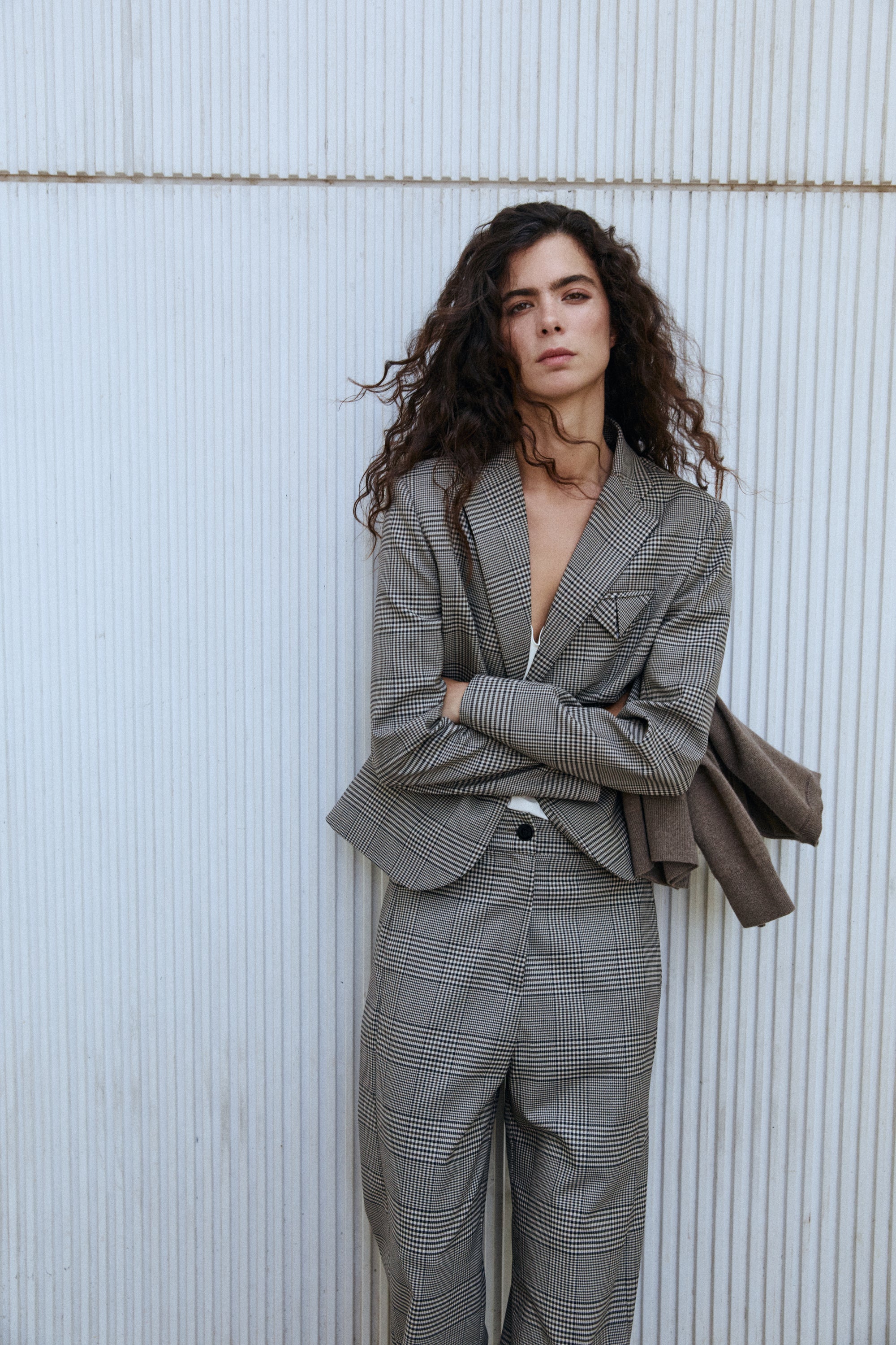 BAXTER BLACK PLAID BLAZER