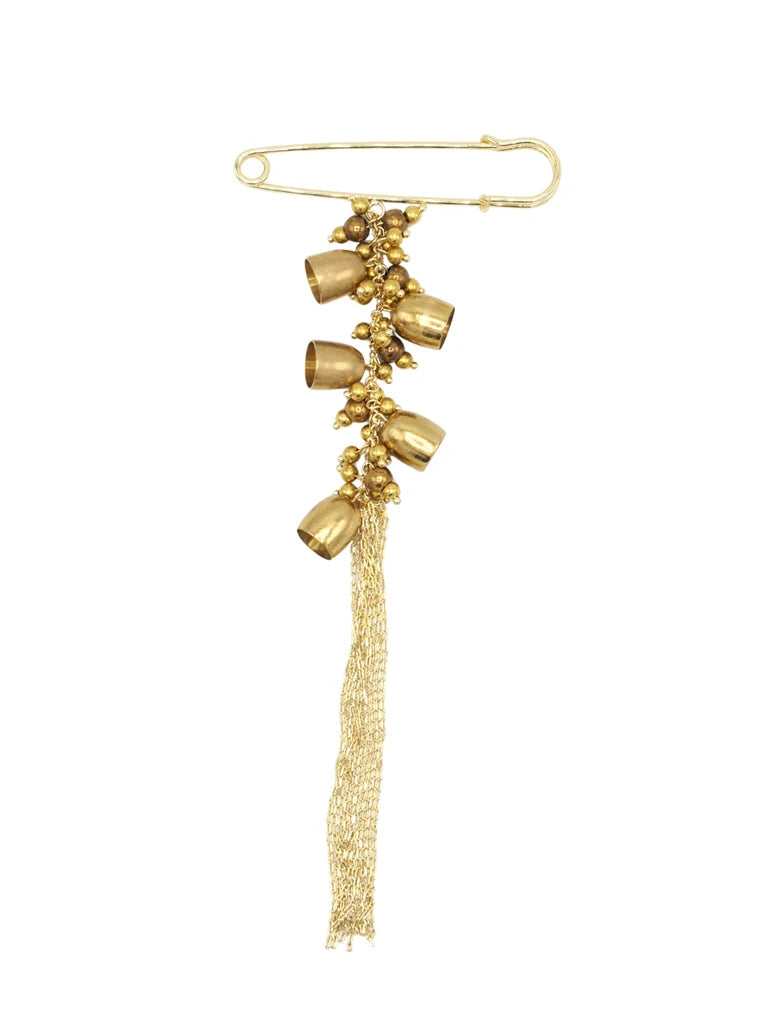 Bells Brooch gold