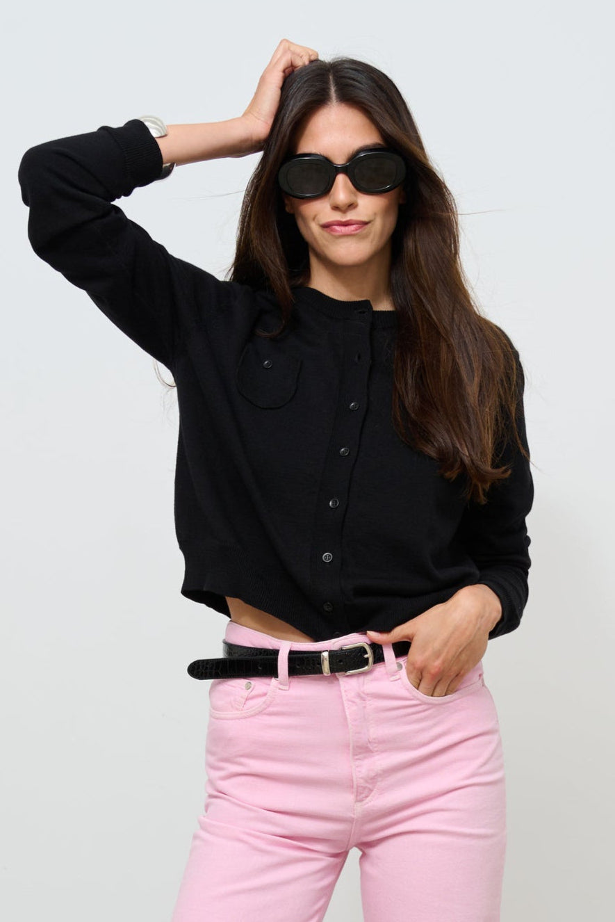 CARDIGAN IMANI BLACK