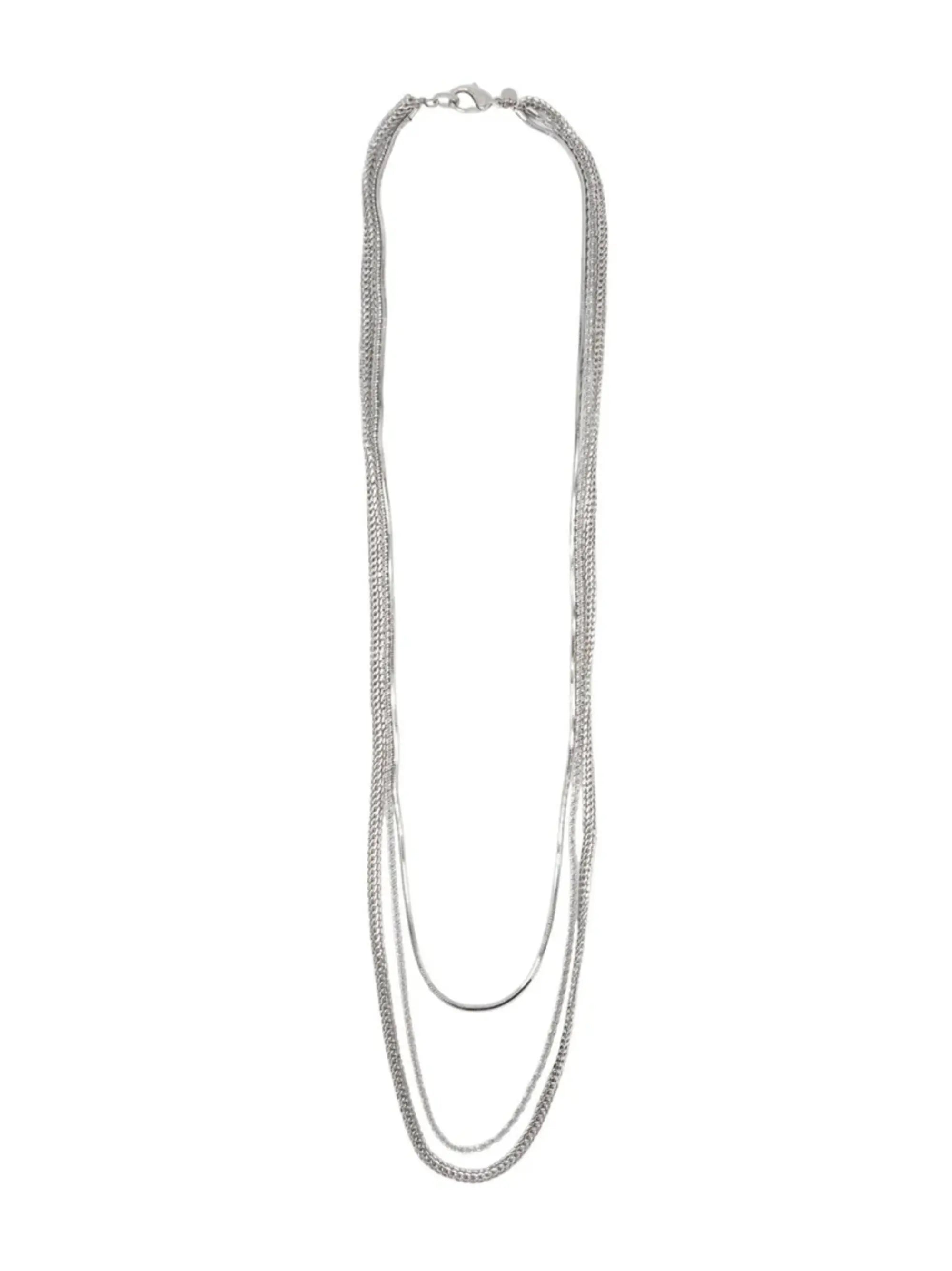 BILLY SILVER NECKLACE