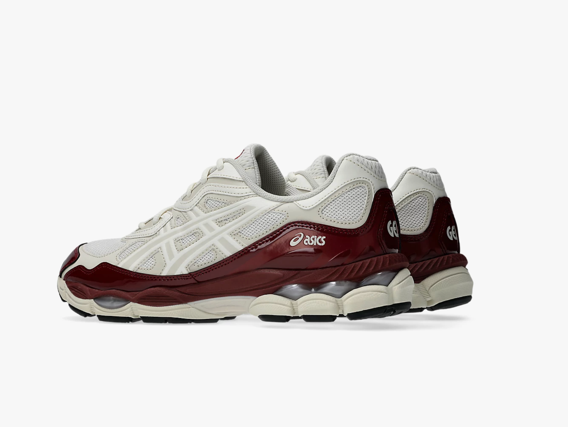 Sneakers Gel NYC Cream/Antique red
