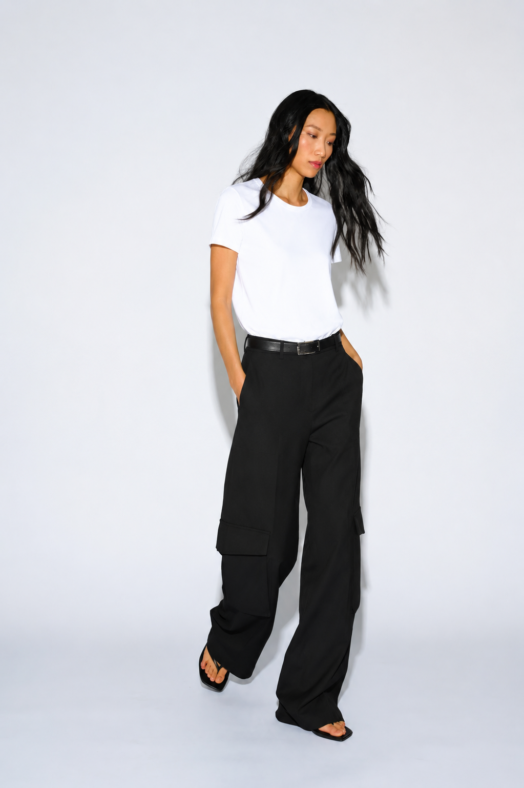 PANTALÓN PUGLIA RECTO NEGRO