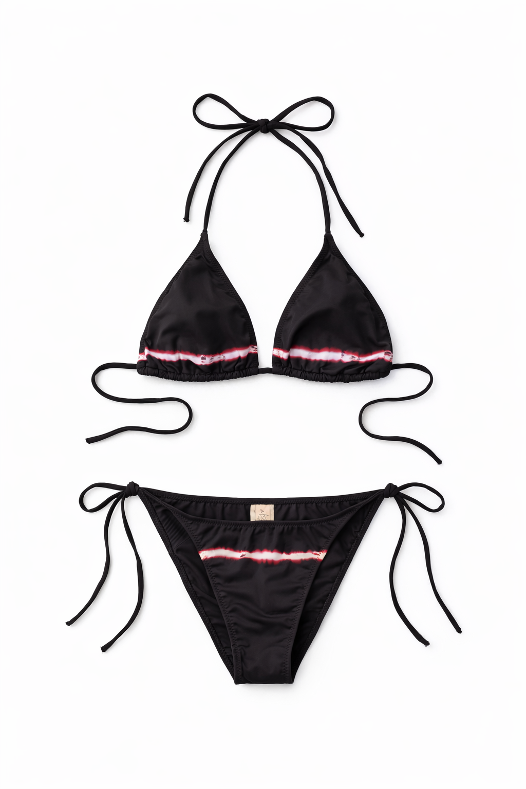 BIKINI ADELLE TIE DYE CHOCOLAT