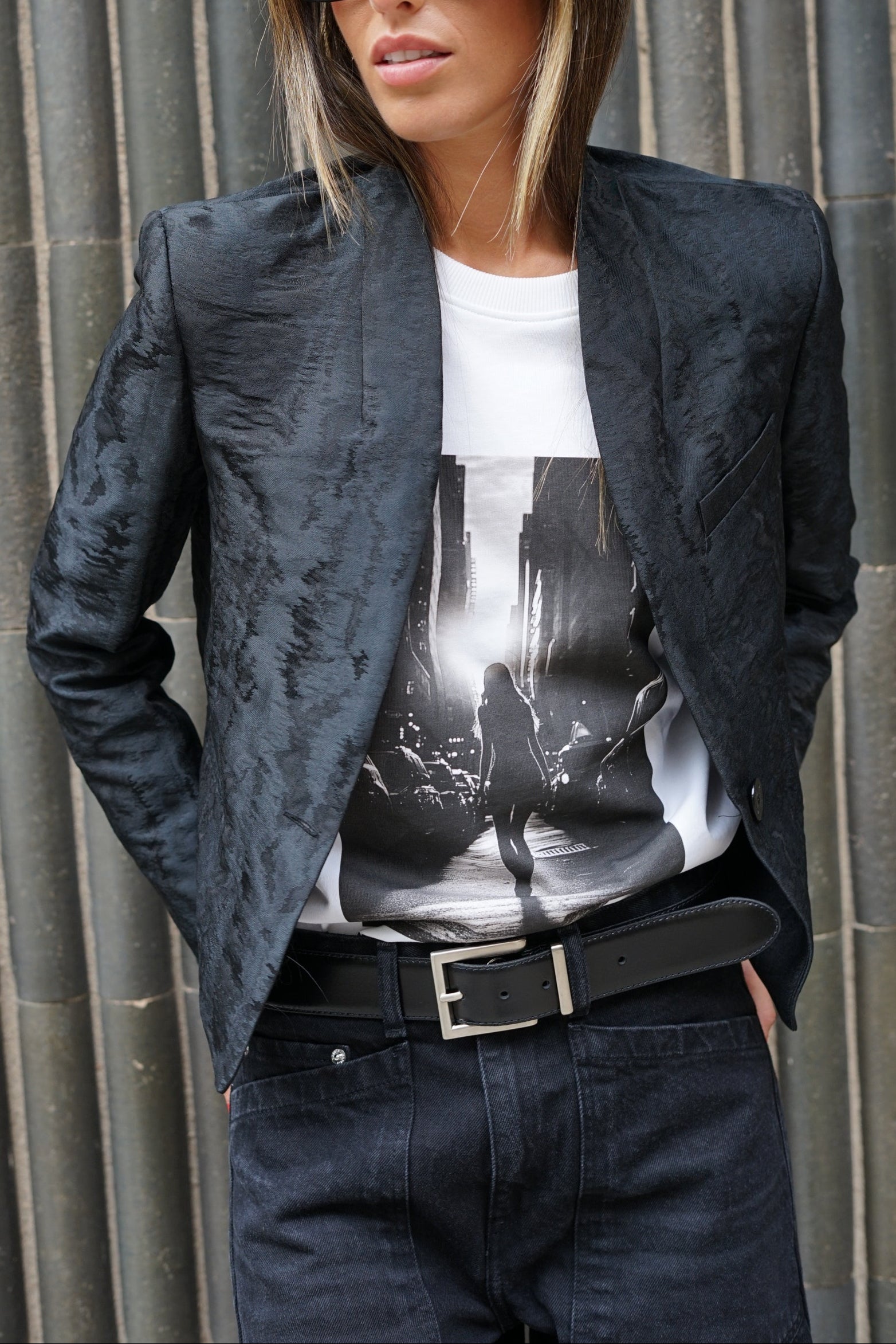 ARANTXA BLACK BLAZER