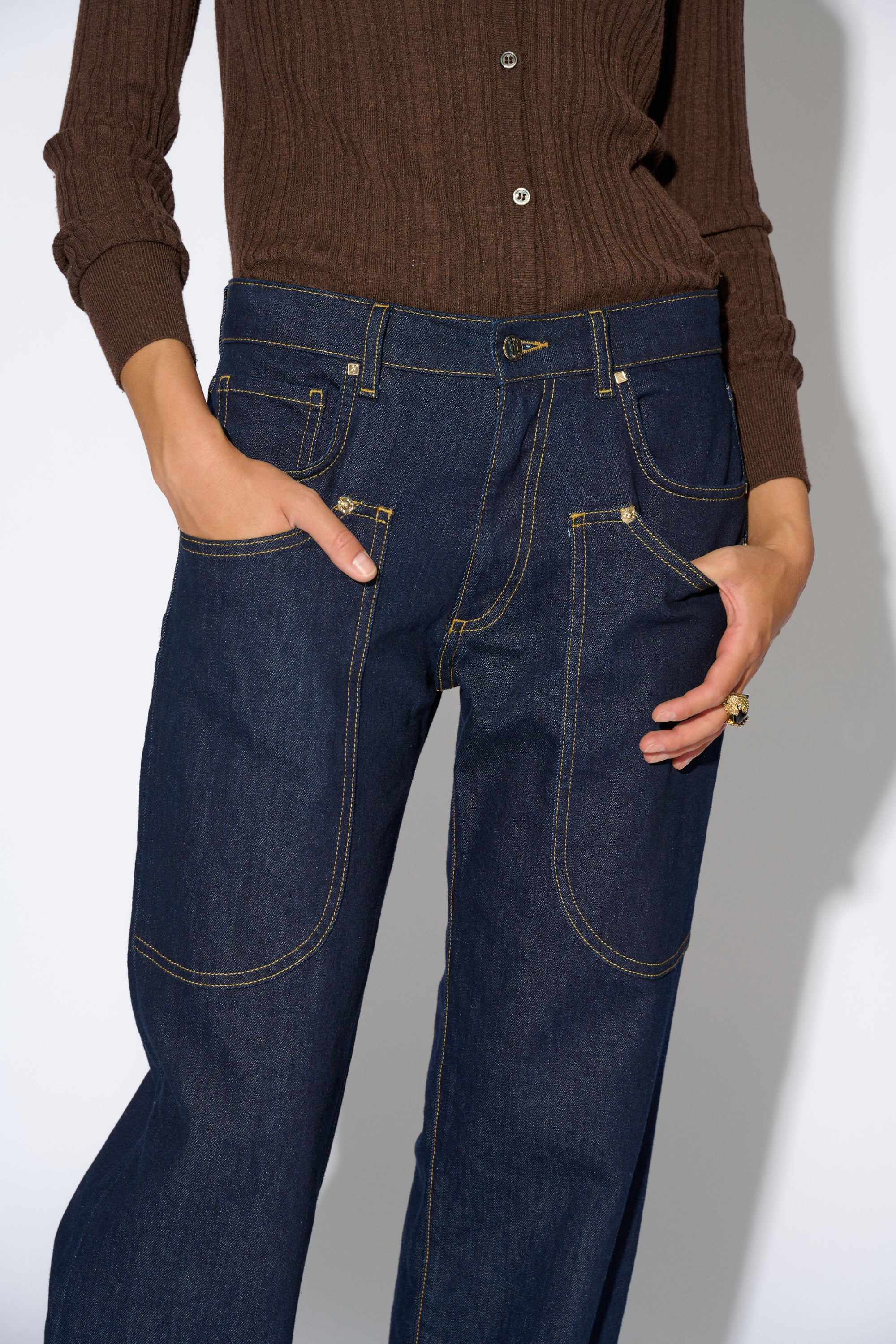 ESTER JEANS POCKETS INDIGO