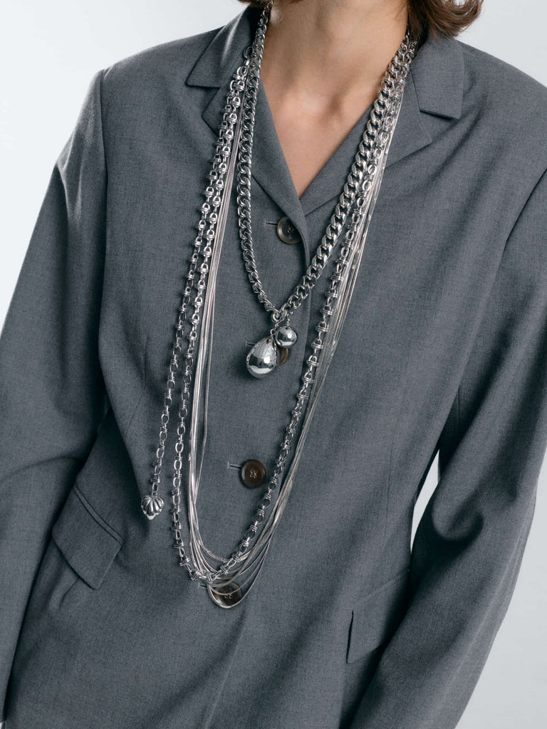 Filini Necklace Silver