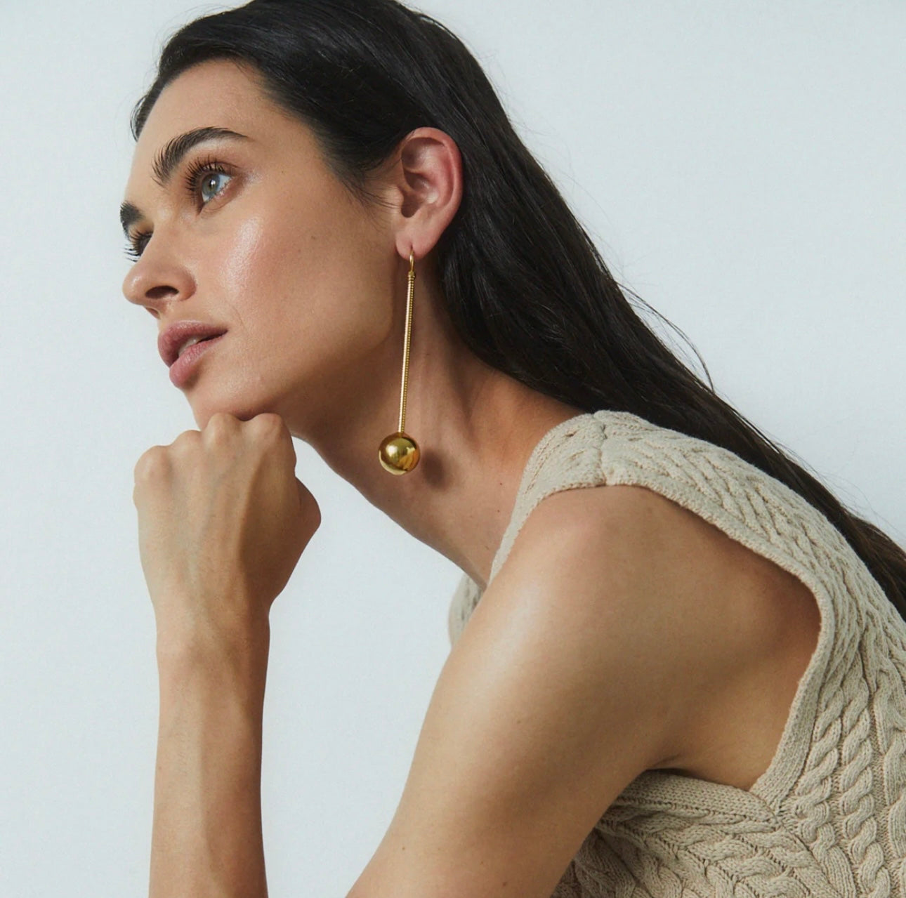 GALILEO GOLD EARRINGS