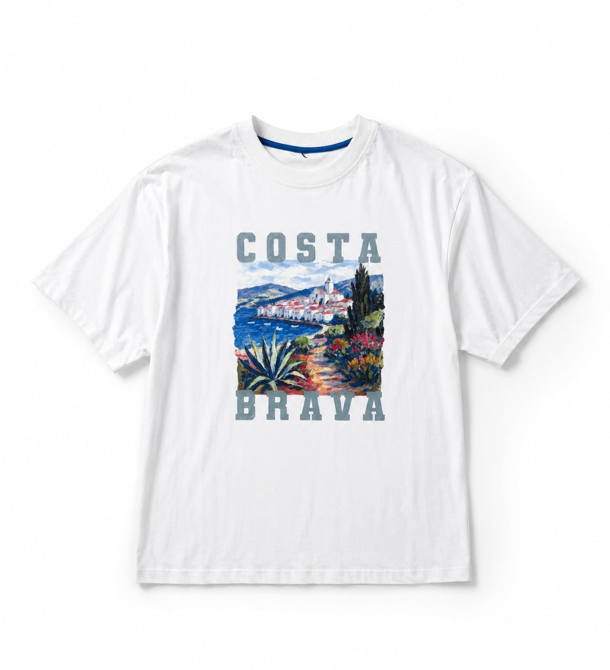 CAMISETA LALI OVERSIZE MANGA CORTA CRUDO
