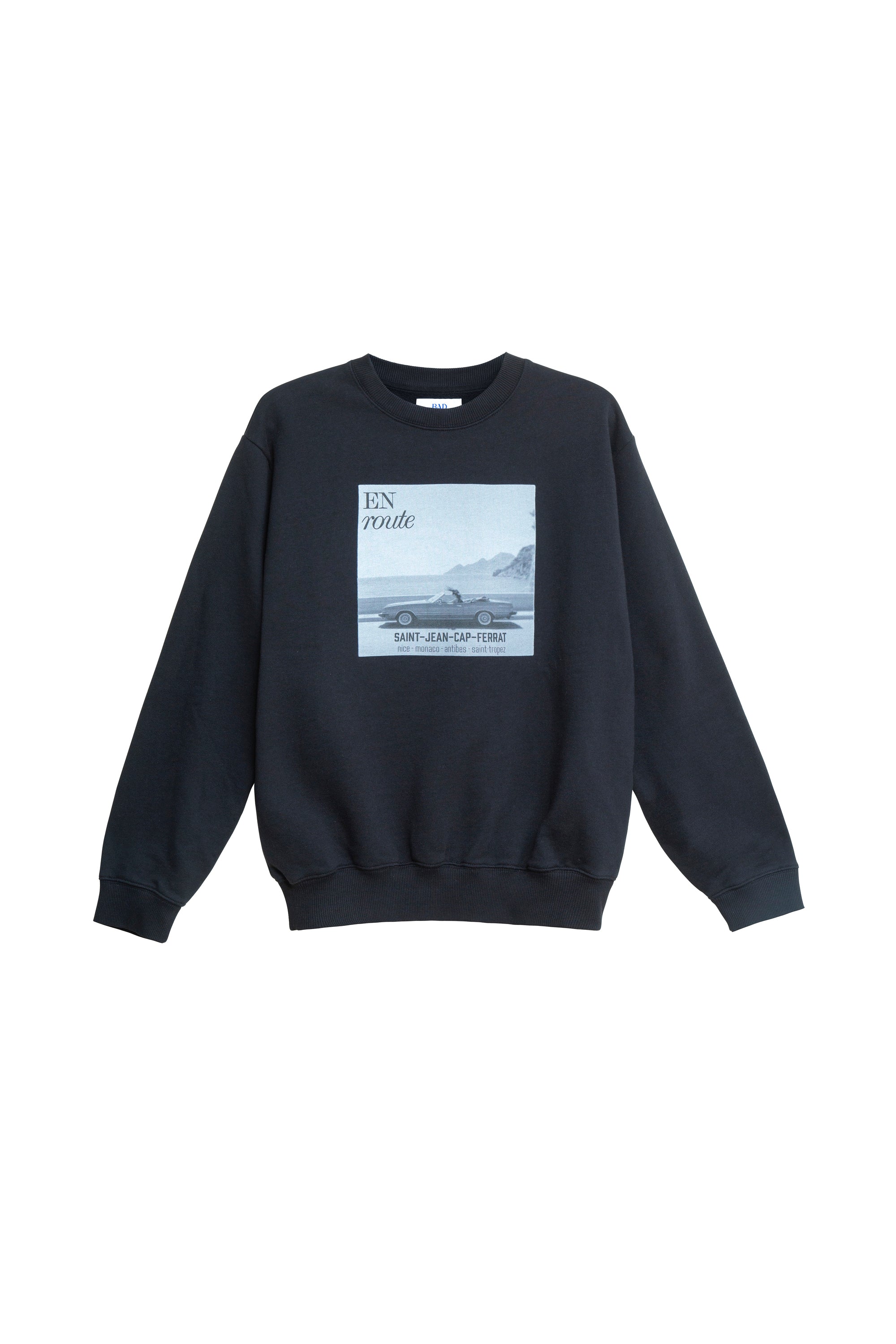 MARTA BLACK SWEATSHIRT