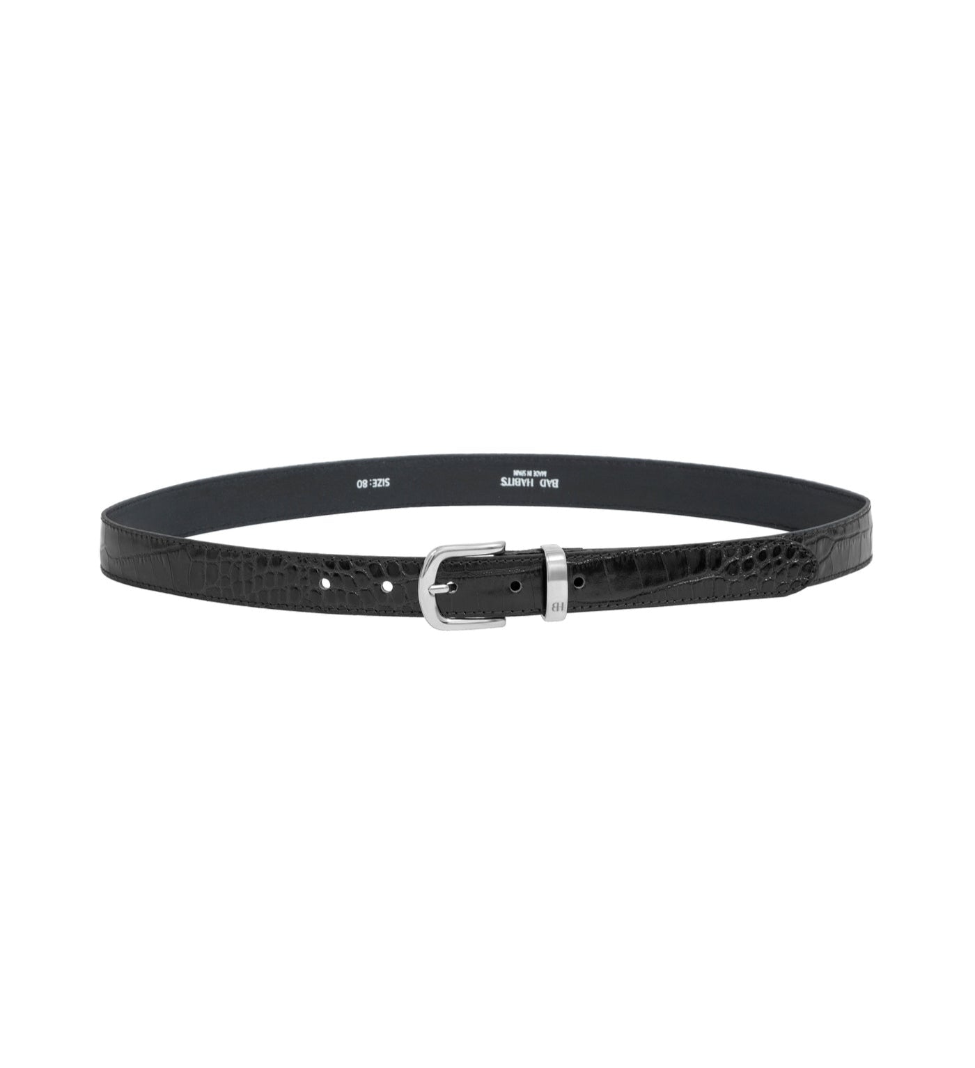 BELT ANDREA BLACK&SILVER