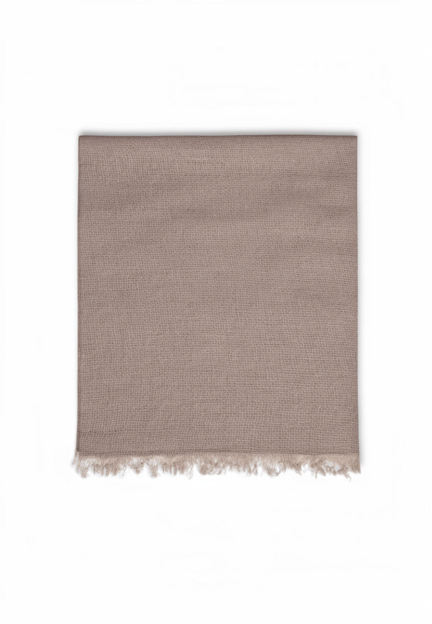 BEIGE SOUFFLEE FOULARD