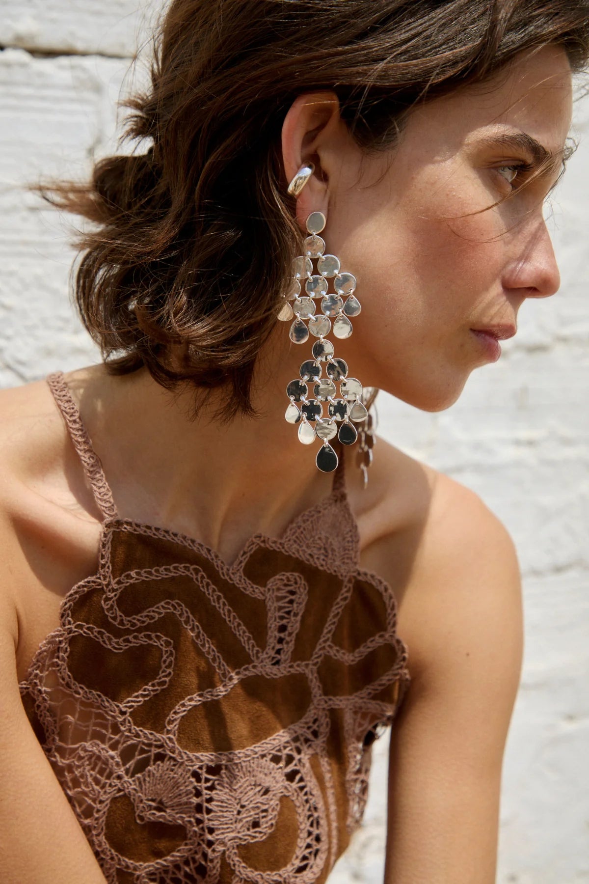 HONEY SILVER EARRINGS